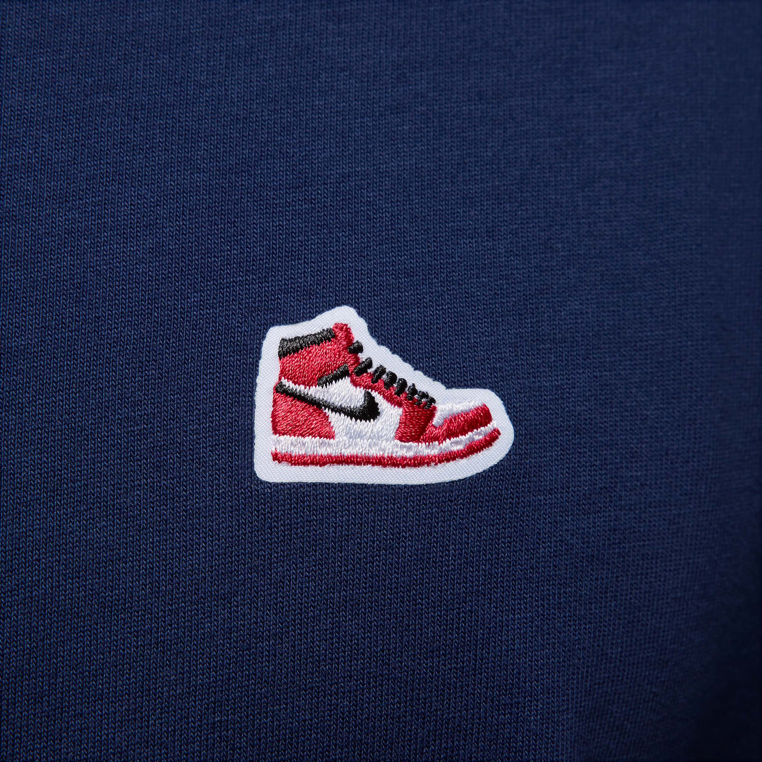 T-shirt à écusson sneaker Jordan pour homme - Bleu