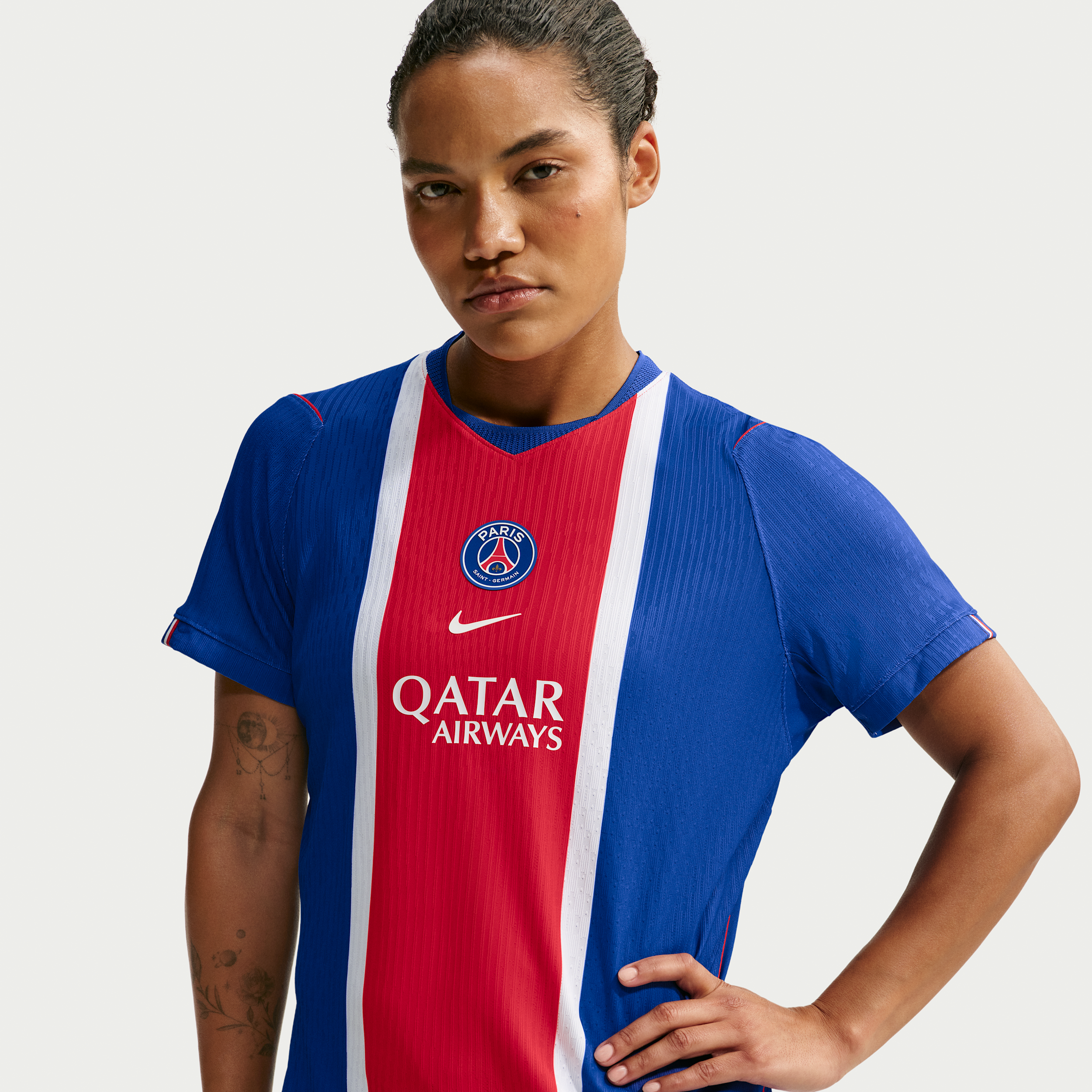 Paris Saint-Germain 2026/27 Match Home Nike Aero-FIT Authentic-fodboldtrøje til kvinder - blå