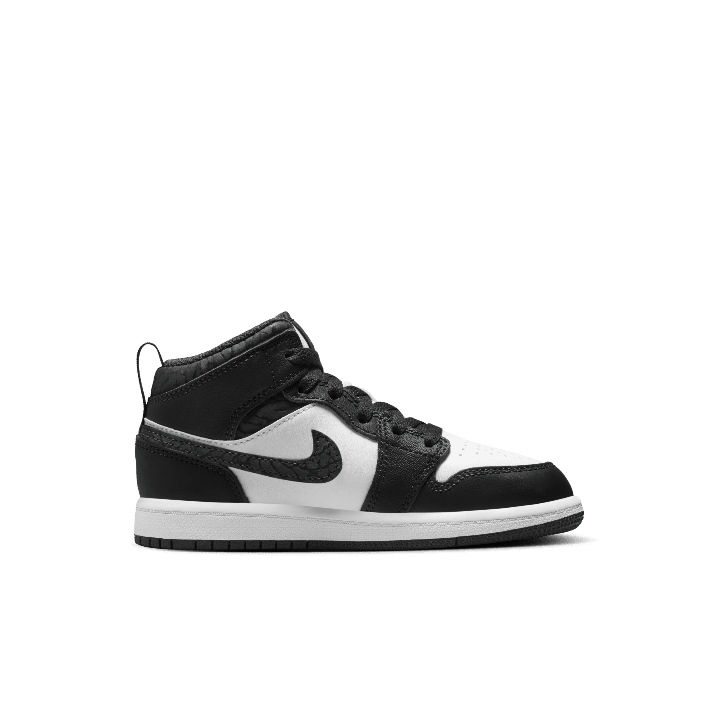 Thumbnail - Jordan 1 Mid SE Schuh für jüngere Kinder - Schwarz