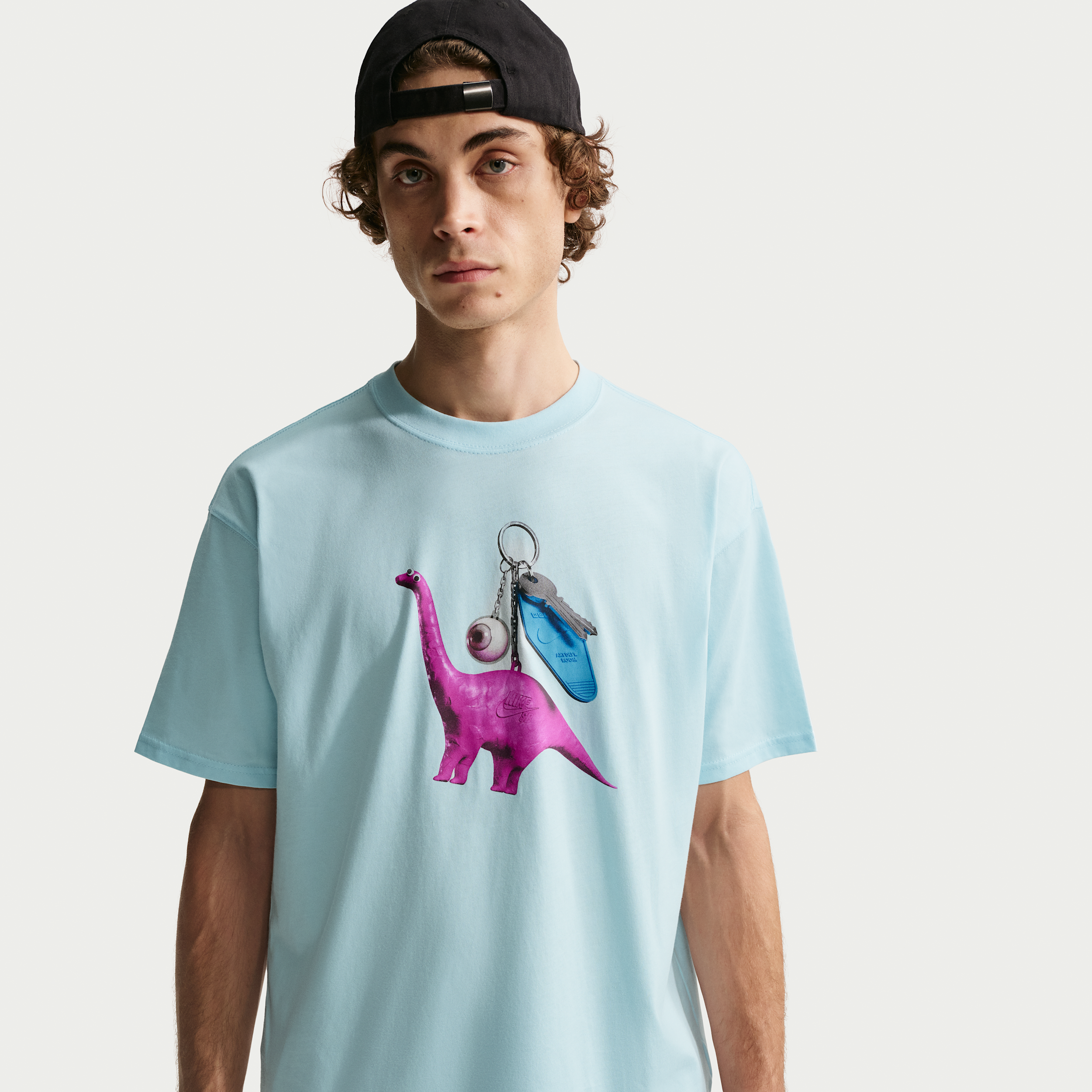 T-shirt da skateboard Nike SB - Blu