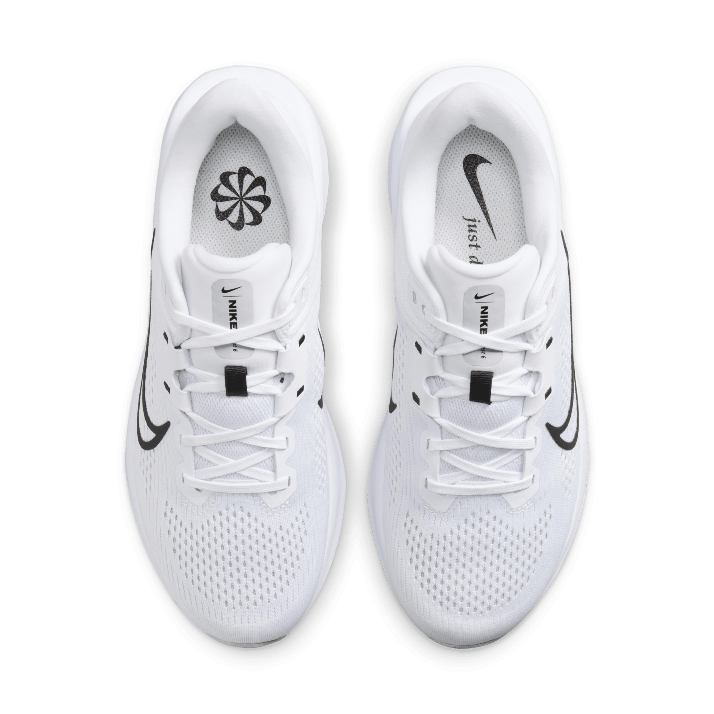 Nike Quest 6 hardloopschoenen voor dames (straat) Wit