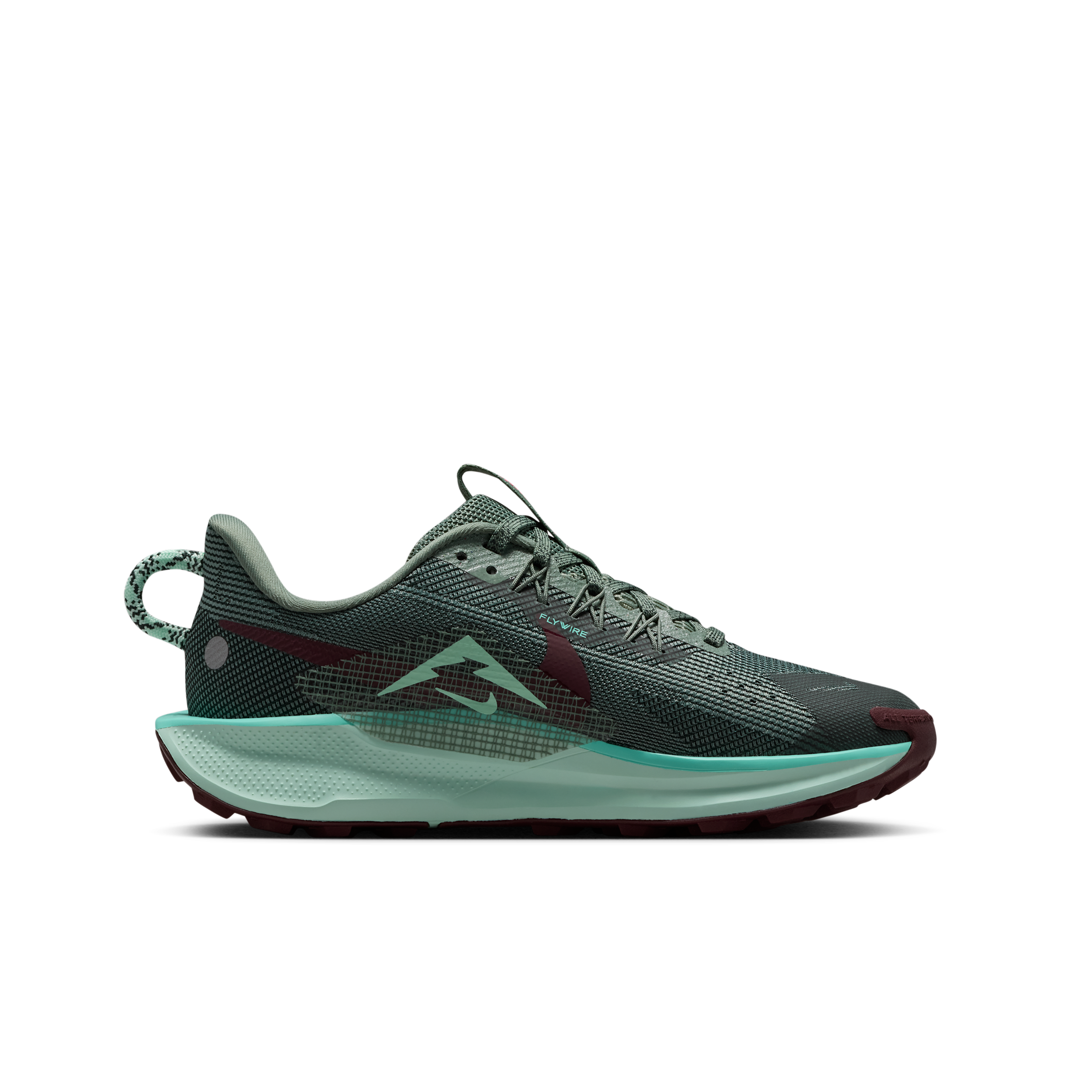 Thumbnail - Nike Pegasus Trail 5 Traillaufschuh (ältere Kinder) - Grau