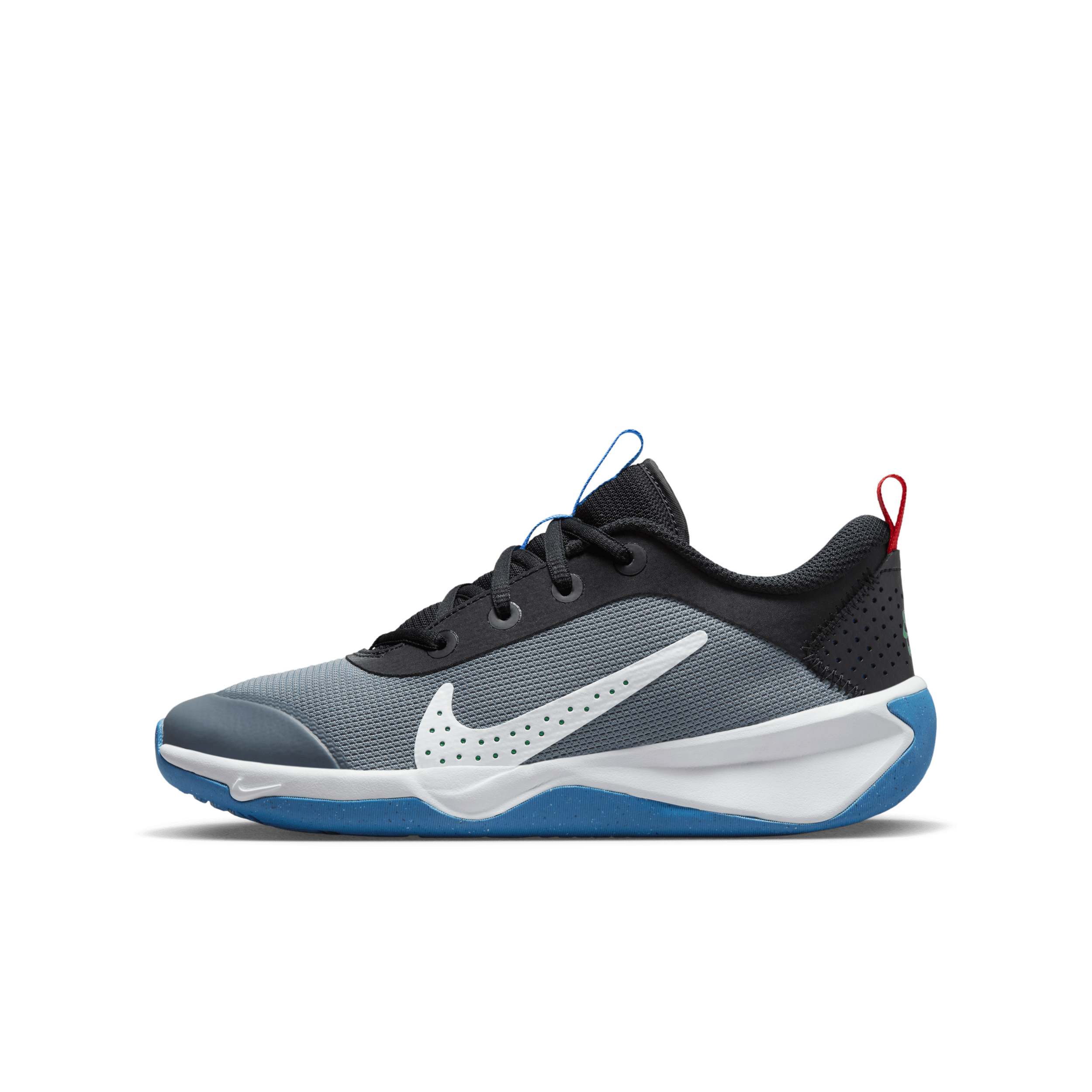 Buty halowe dla dużych dzieci Nike Omni Multi-Court - Szary - DM9027-006