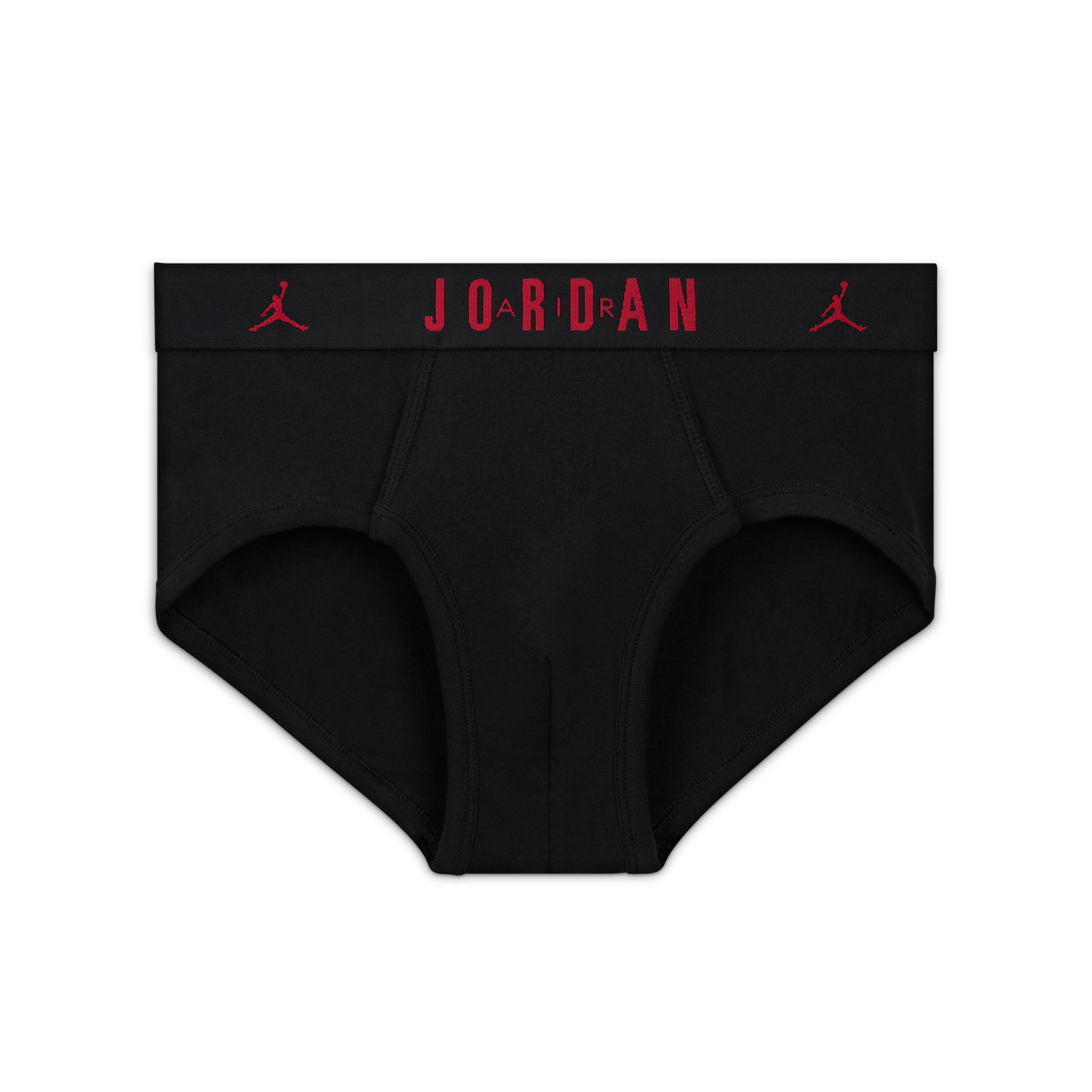 Thumbnail - Jordan Slips aus Baumwolle (ältere Kinder; 3er-Pack) - Schwarz