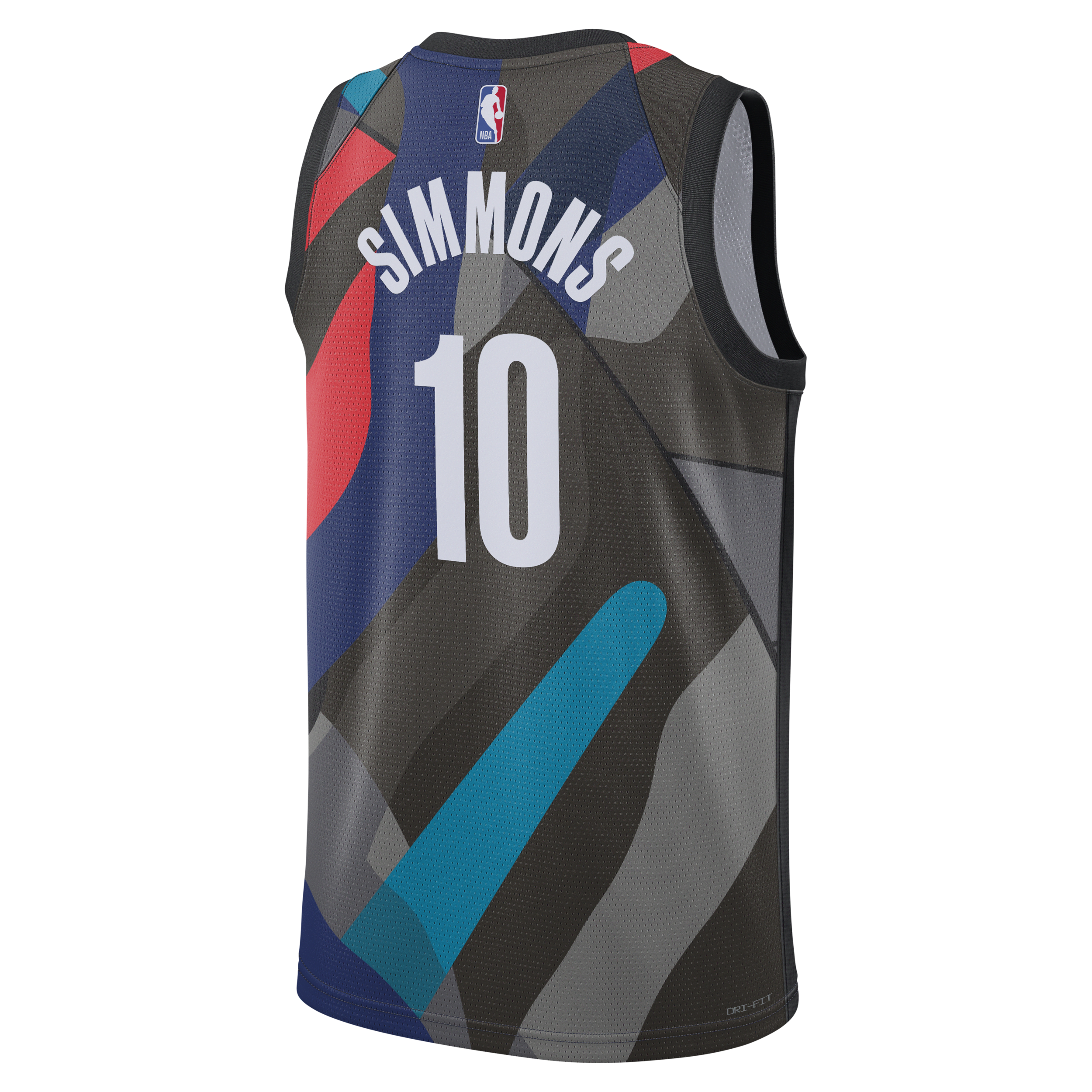 Nike Brooklyn Nets City Edition 2023 24 Dri-FIT Swingman NBA-jersey voor heren Zwart