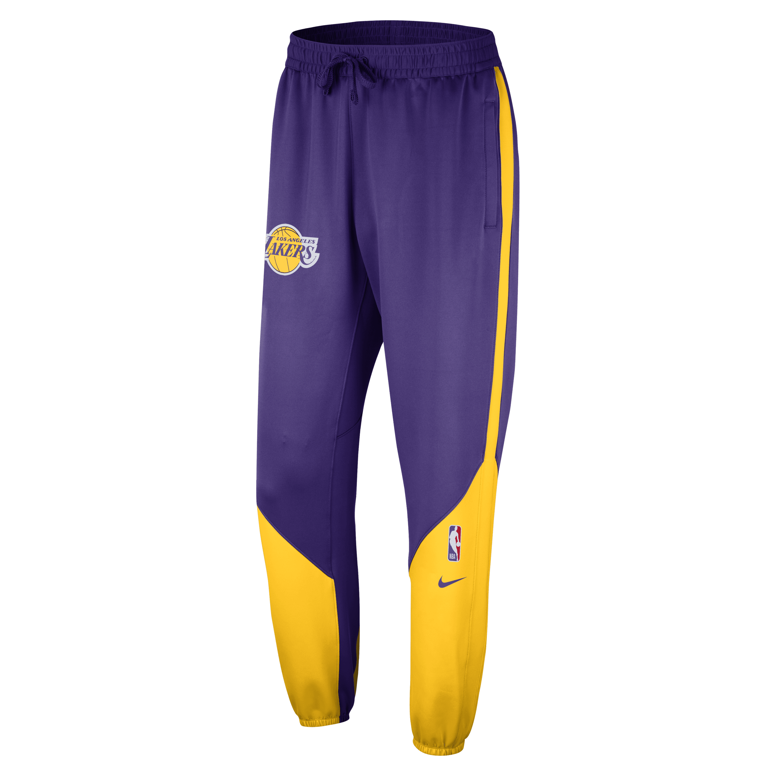 Pantalon Nike Dri-FIT NBA Los Angeles Lakers Showtime pour Homme - Pourpre