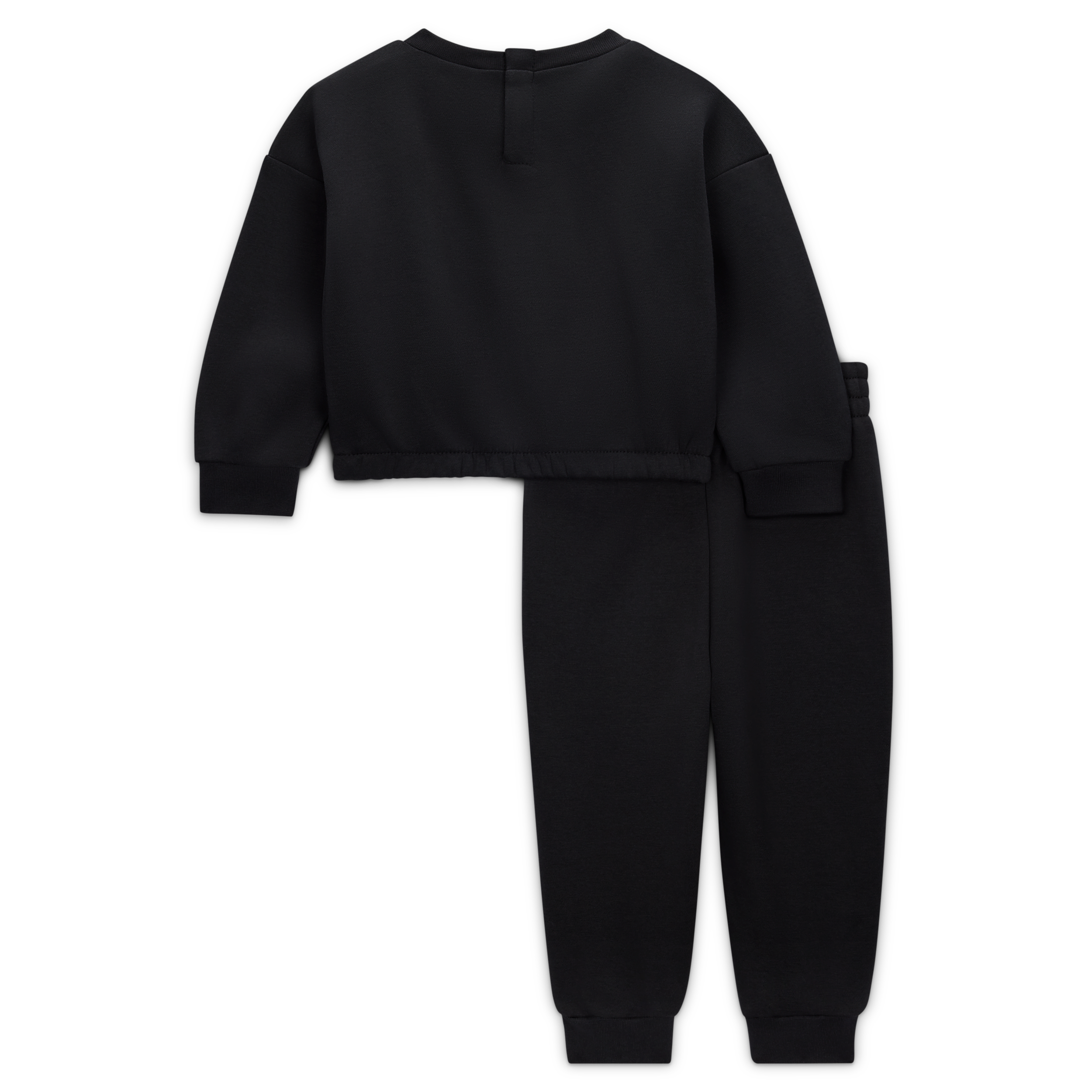 Thumbnail - Jordan Jumpman Club 2-teiliges Bubble Fleece-Set (Babys, 3–6 M) - Schwarz