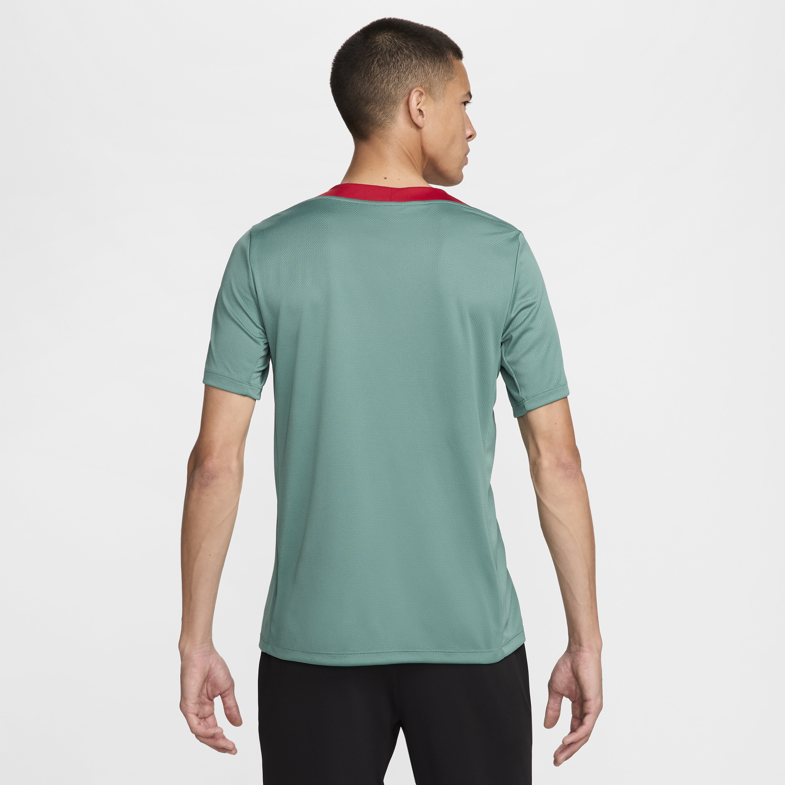 Nike Liverpool FC Strike Dri-FIT knit voetbaltop met korte mouwen voor heren Groen