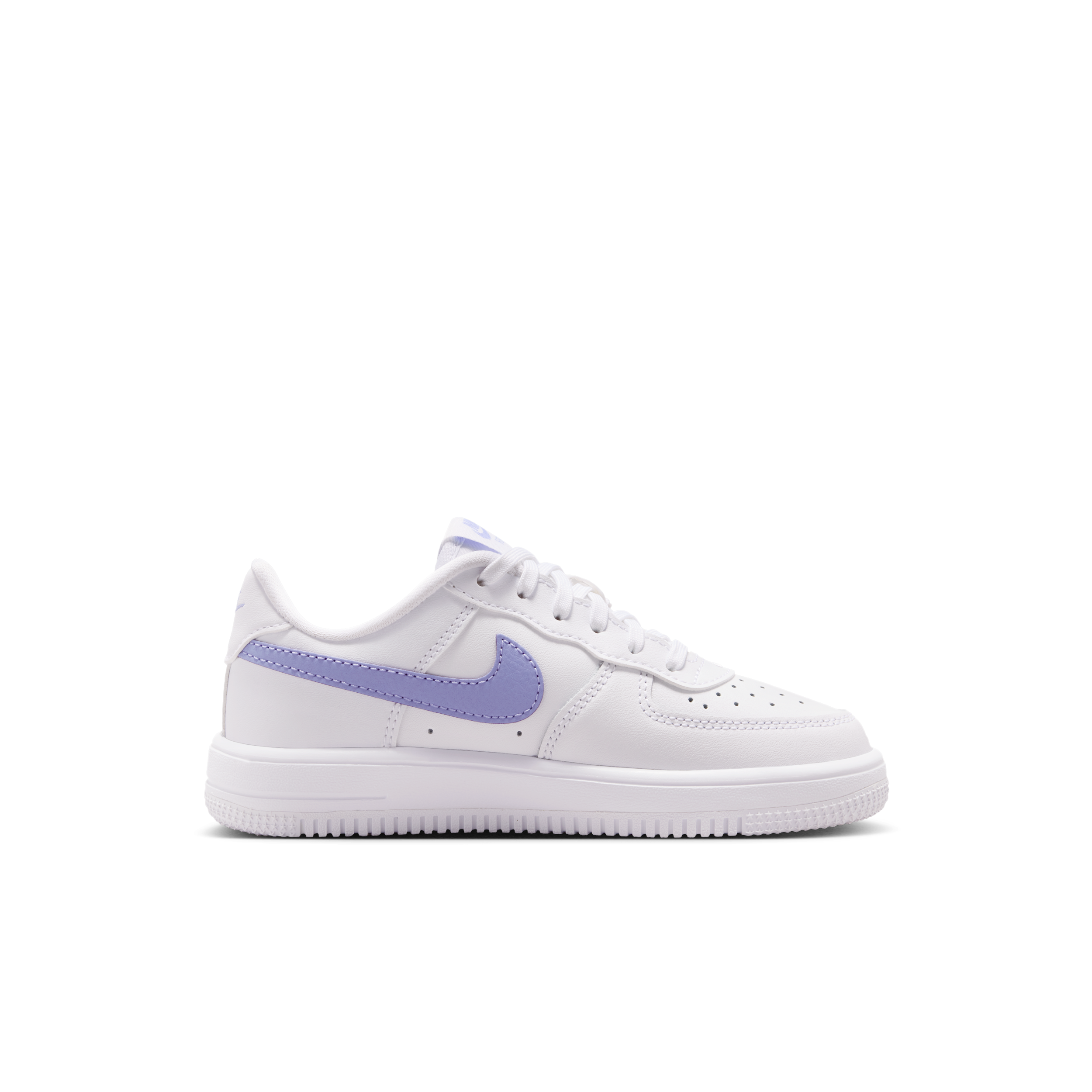 Thumbnail - Nike Force 1 Low Schuh für jüngere Kinder - Weiß