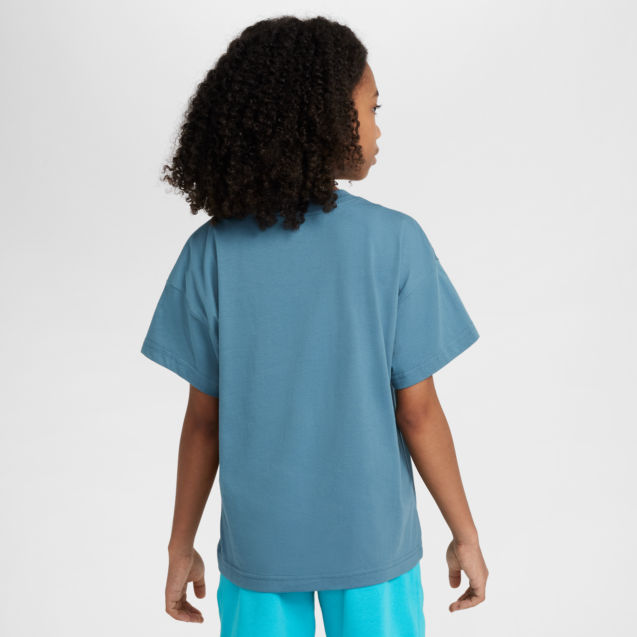 Thumbnail - Nike Sportswear T-Shirt für ältere Kinder (Mädchen) - Blau