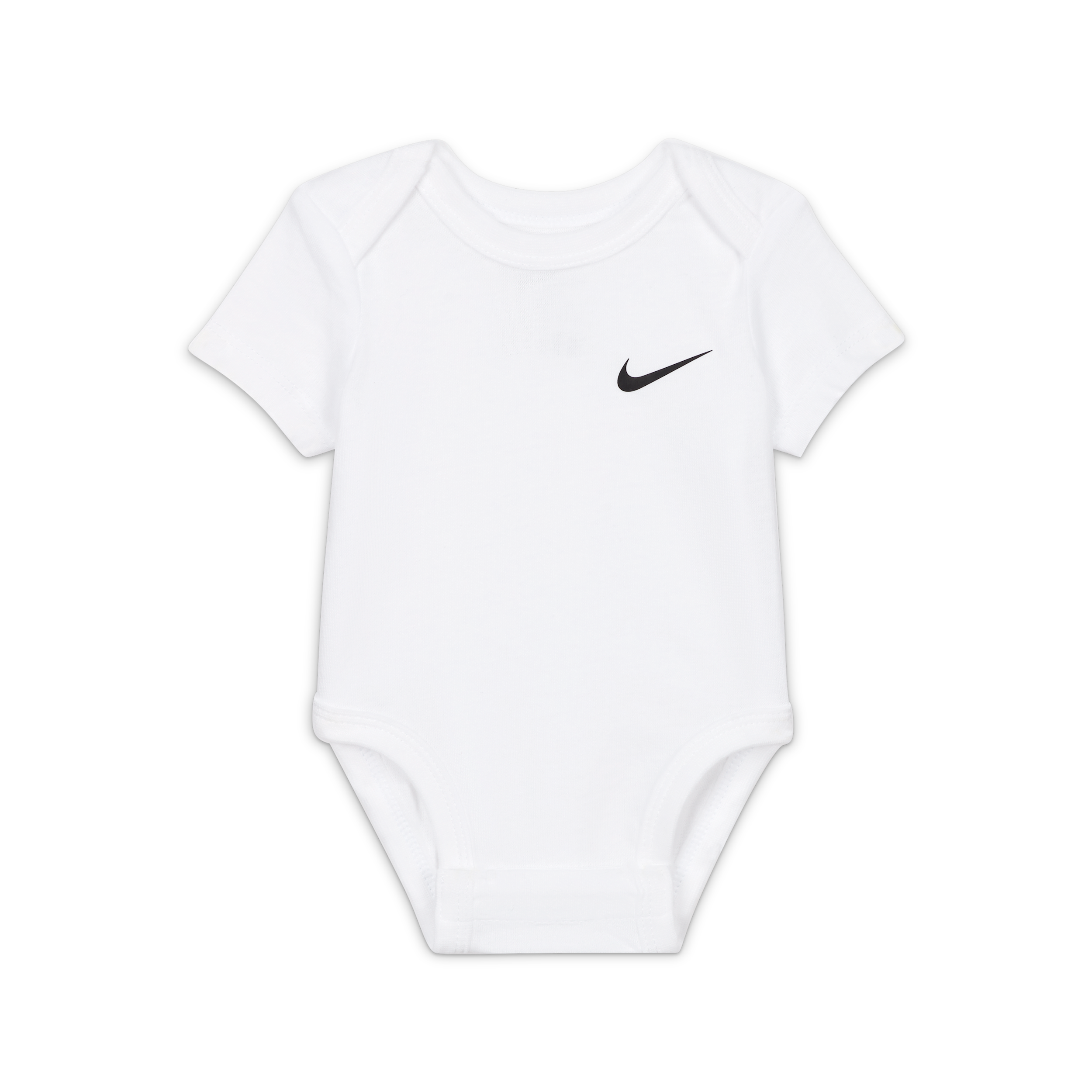 Thumbnail - Nike Swoosh Bodys (Babys, 0–9 M, 3er-Pack) - Weiß