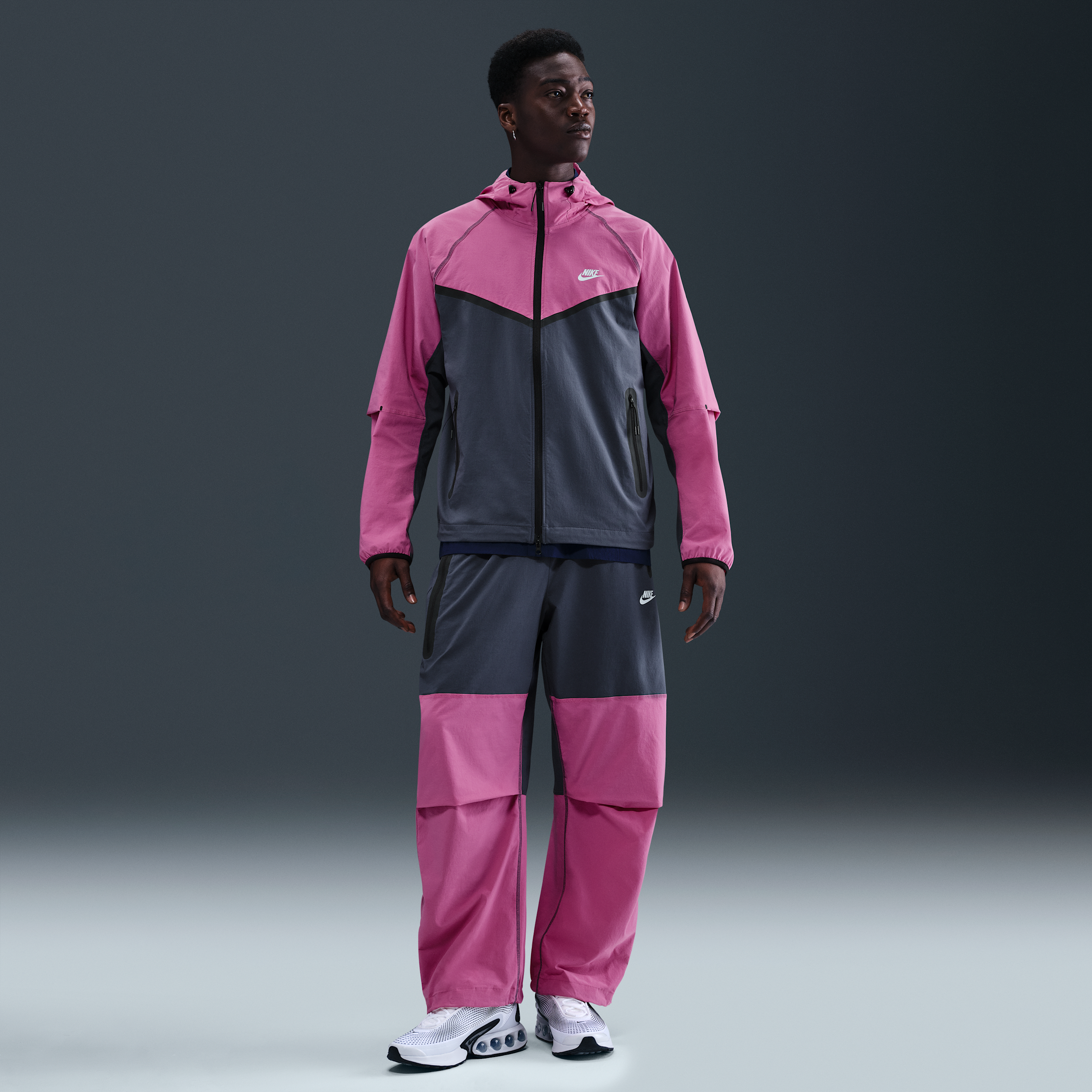Thumbnail - Nike Tech Oversize-Webhose (Herren) - Blau