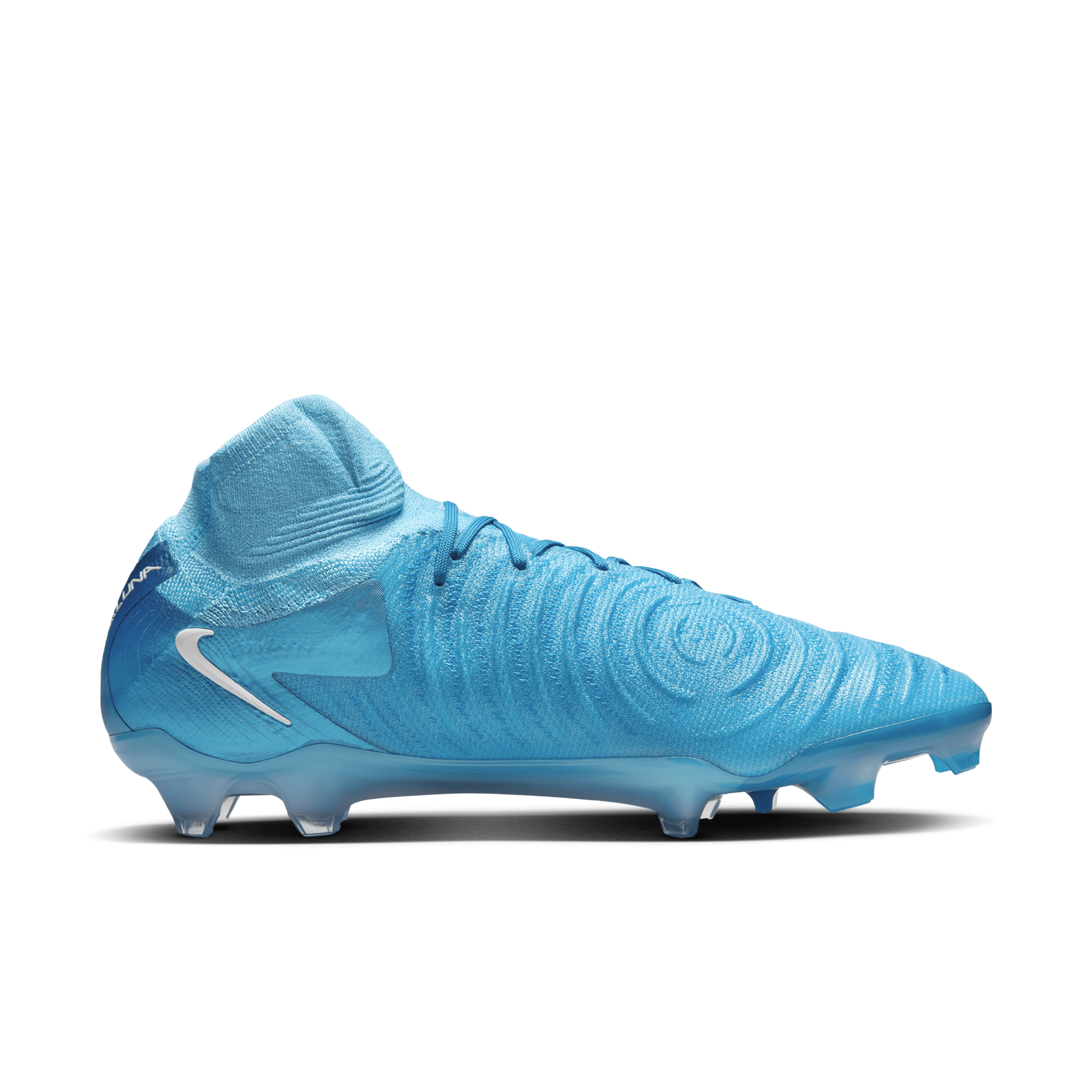 Chaussure de foot montante à crampons FG Nike Phantom Luna 2 Elite - Bleu