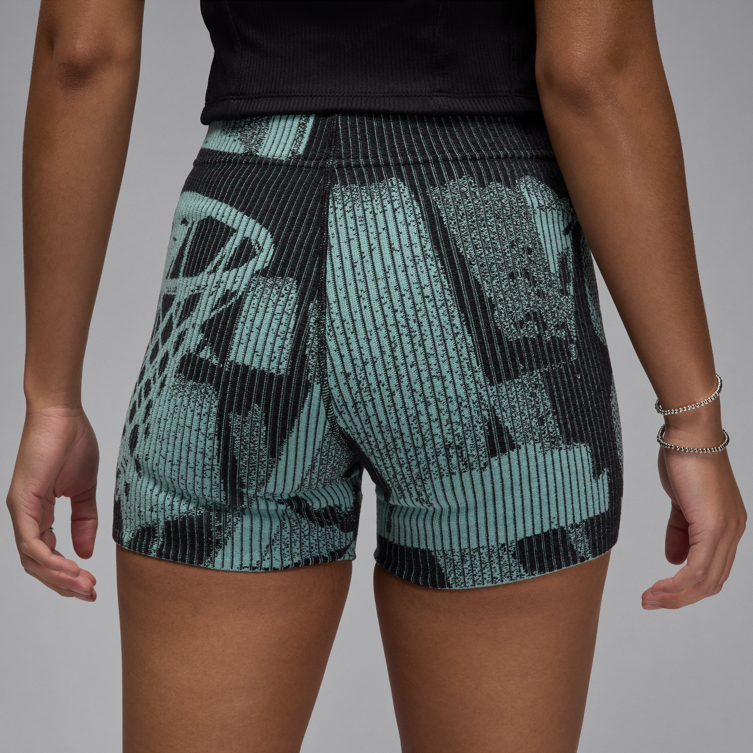Jordan Air knit damesshorts Groen