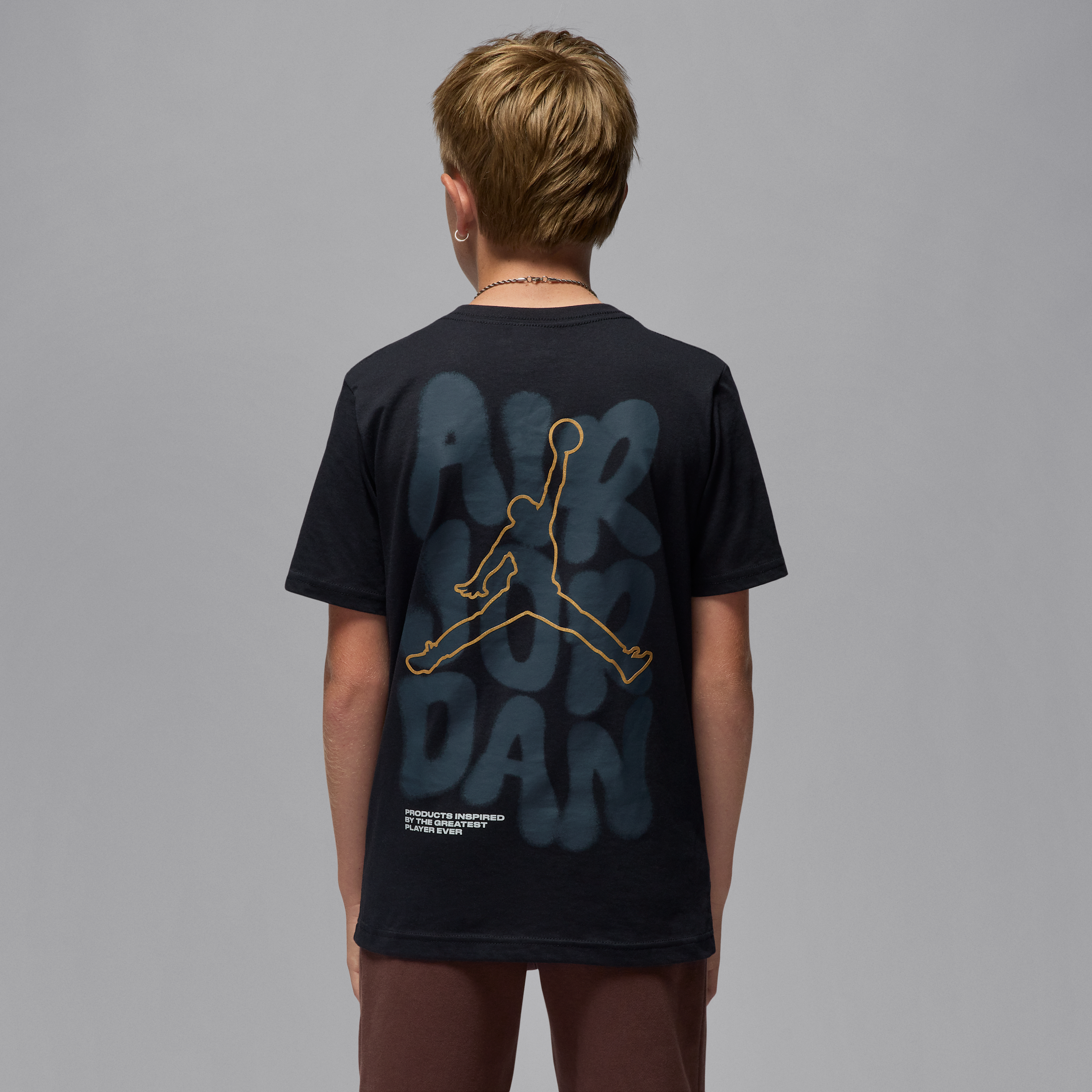 T-shirt 23 Spray Jordan – Ragazzo/a - Nero