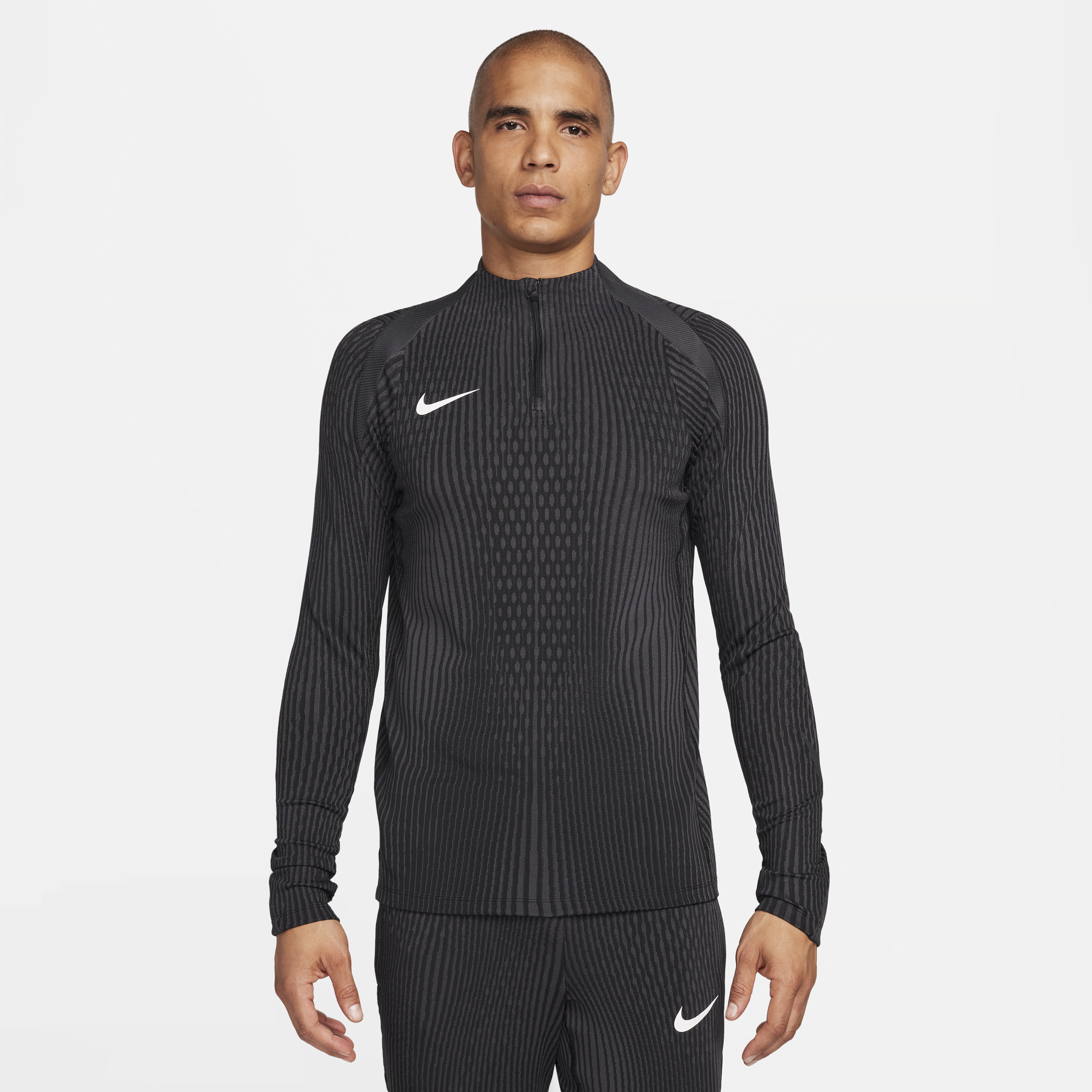 Haut d'entraînement de foot à demi zip Dri-FIT ADV Nike Strike Elite pour homme - Noir