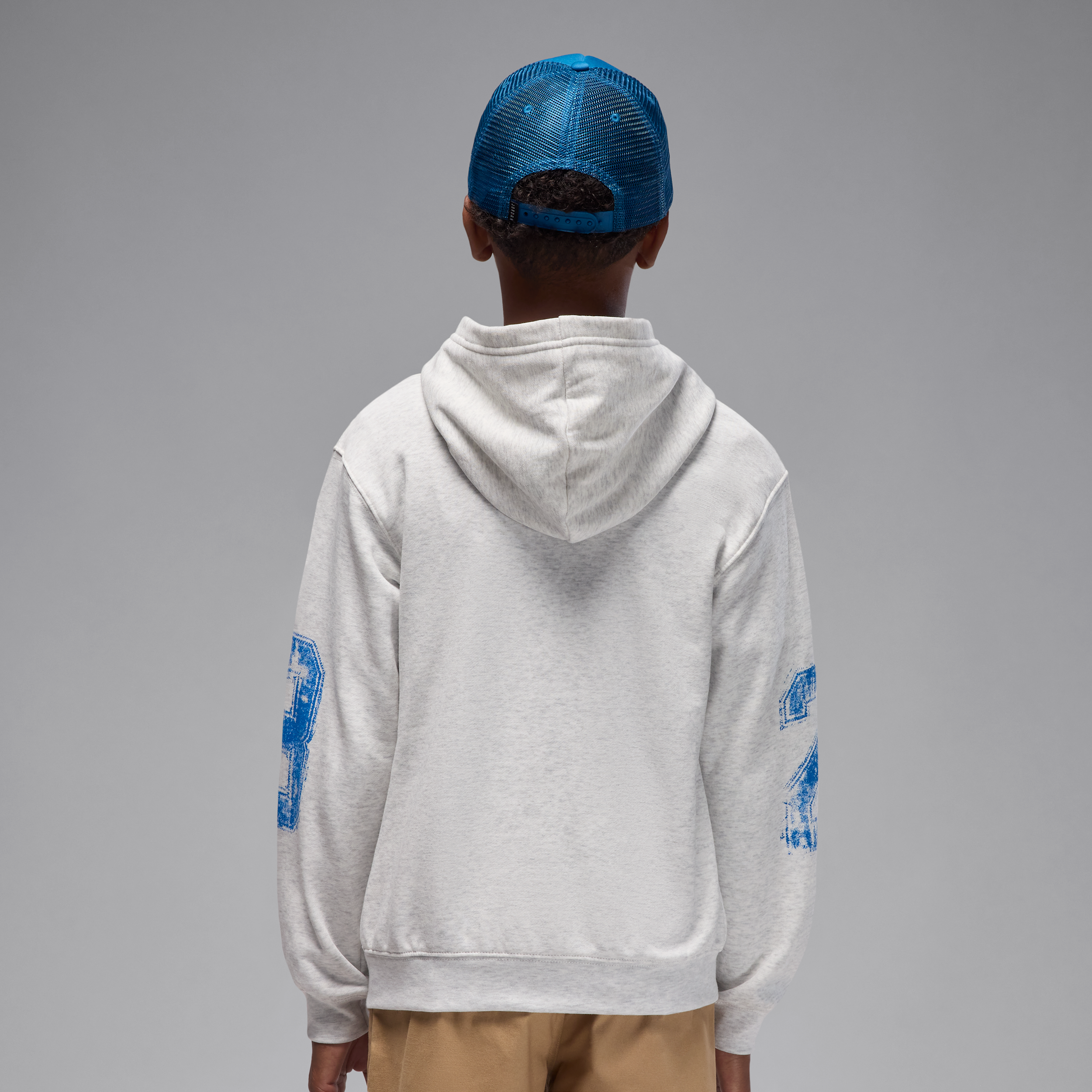 Thumbnail - Jordan MVP Jumpman Fleece Hoodie (ältere Kinder) - Braun