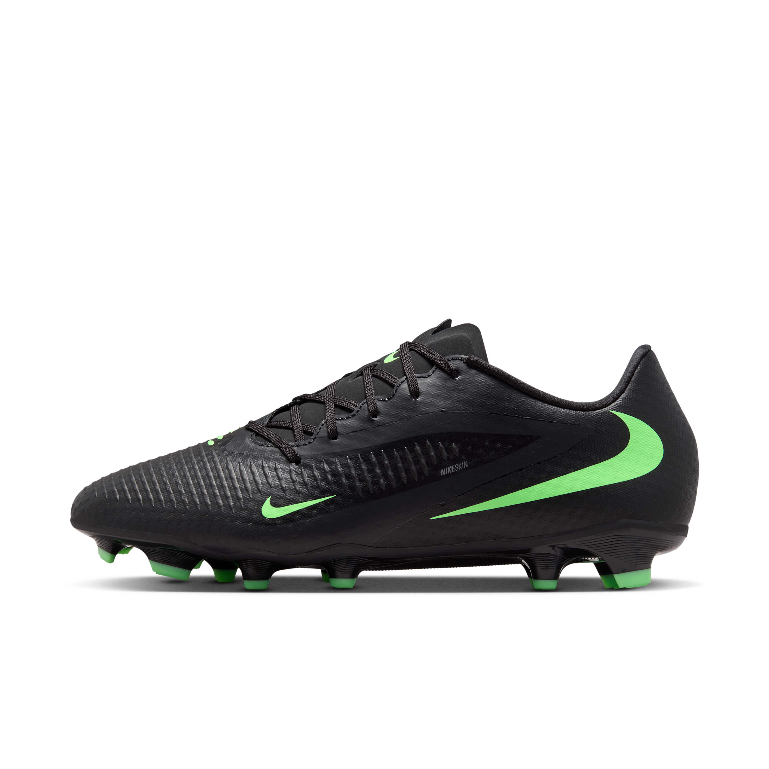 Korki piłkarskie na różne typy nawierzchni Nike Phantom 6 Low Academy - Czerń