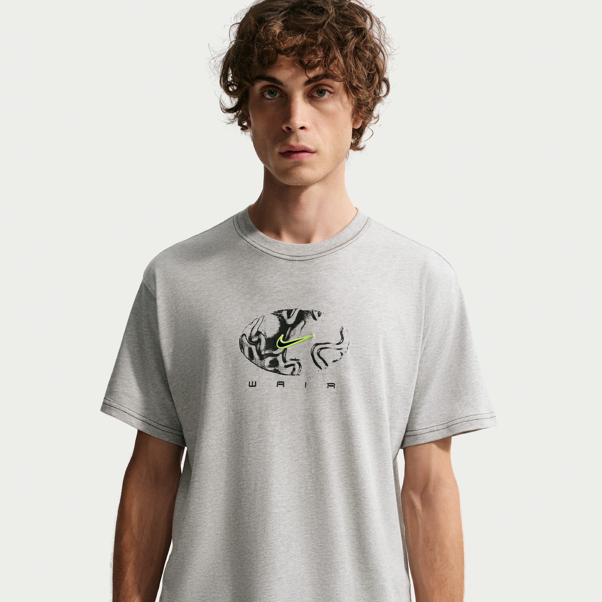 T-shirt da skateboard Nike SB - Grigio