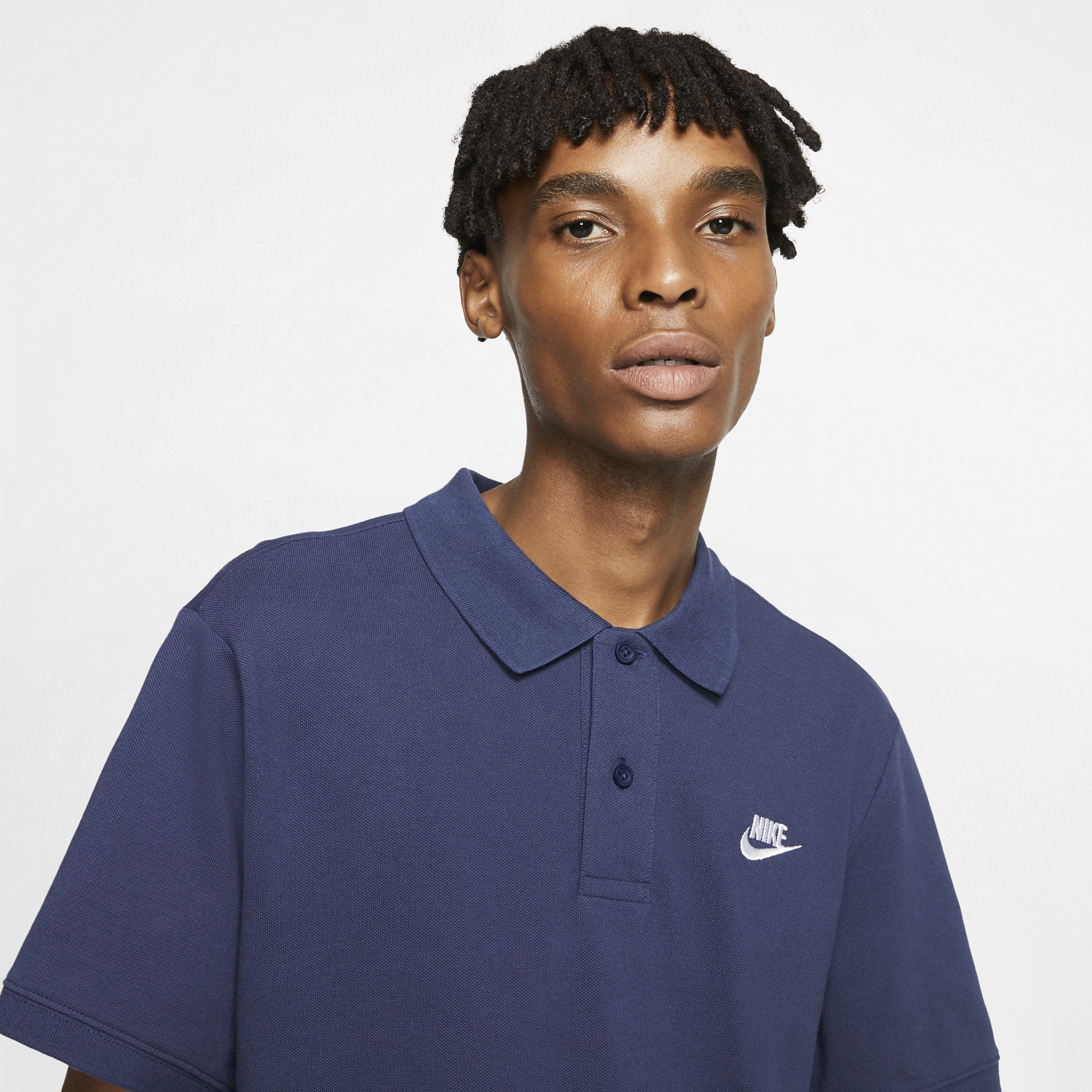 Polo Nike Sportswear pour Homme - Bleu