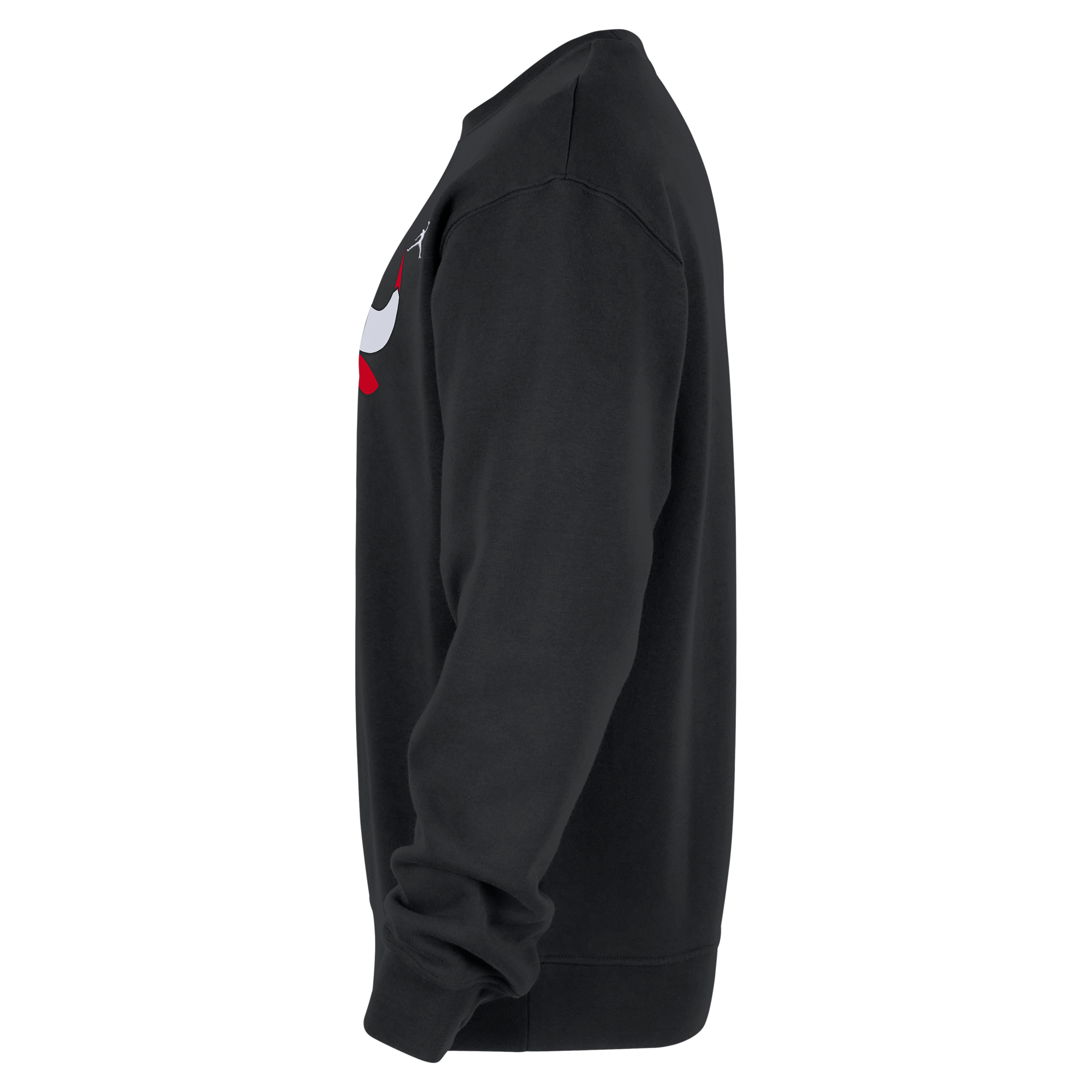 Thumbnail - Chicago Bulls Statement Essentials Jordan NBA Fleece Rundhals-Sweatshirt (Herren) - Schwarz