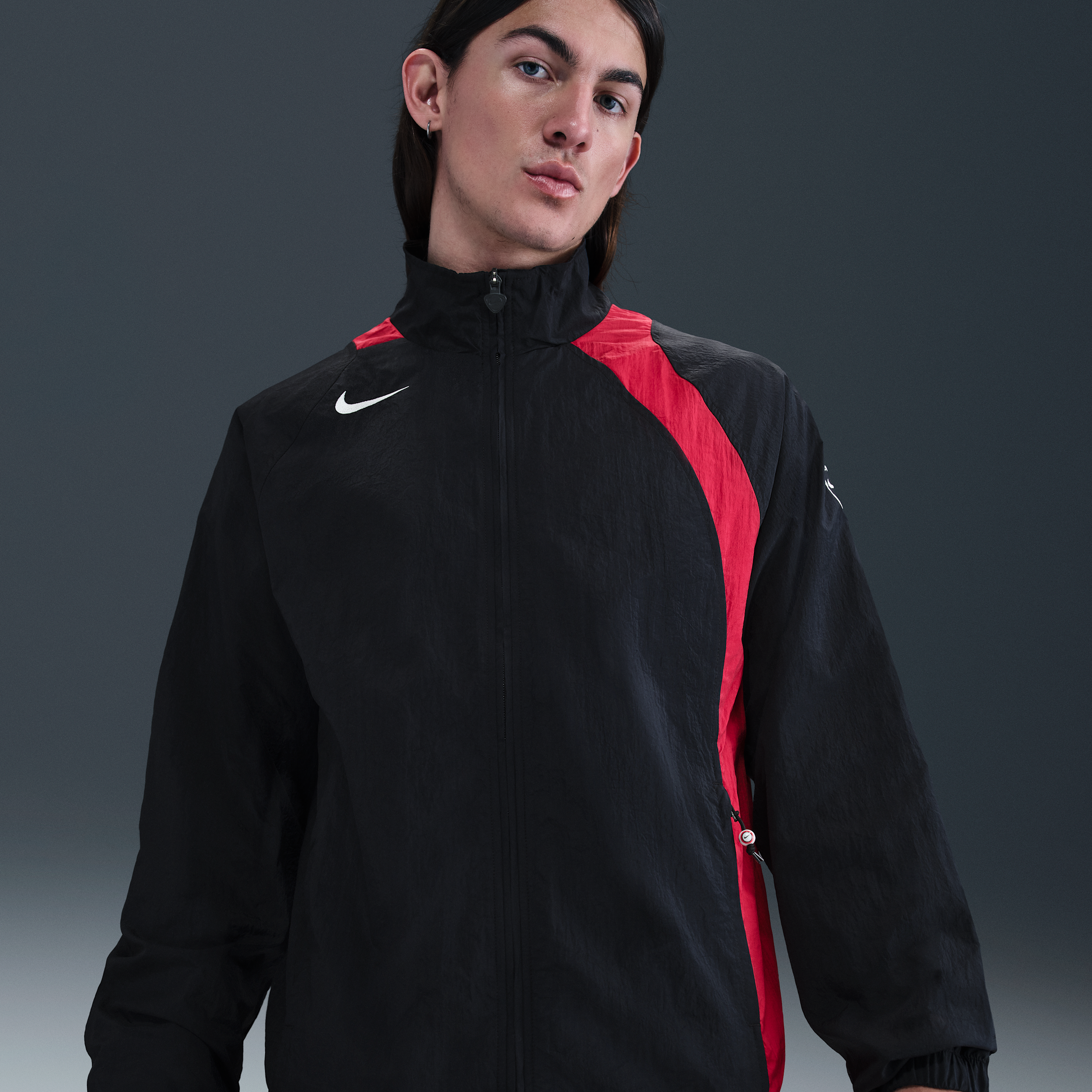 Nike Total 90 Mens Repel Football Tracksuit Jacket - Black - Nylon