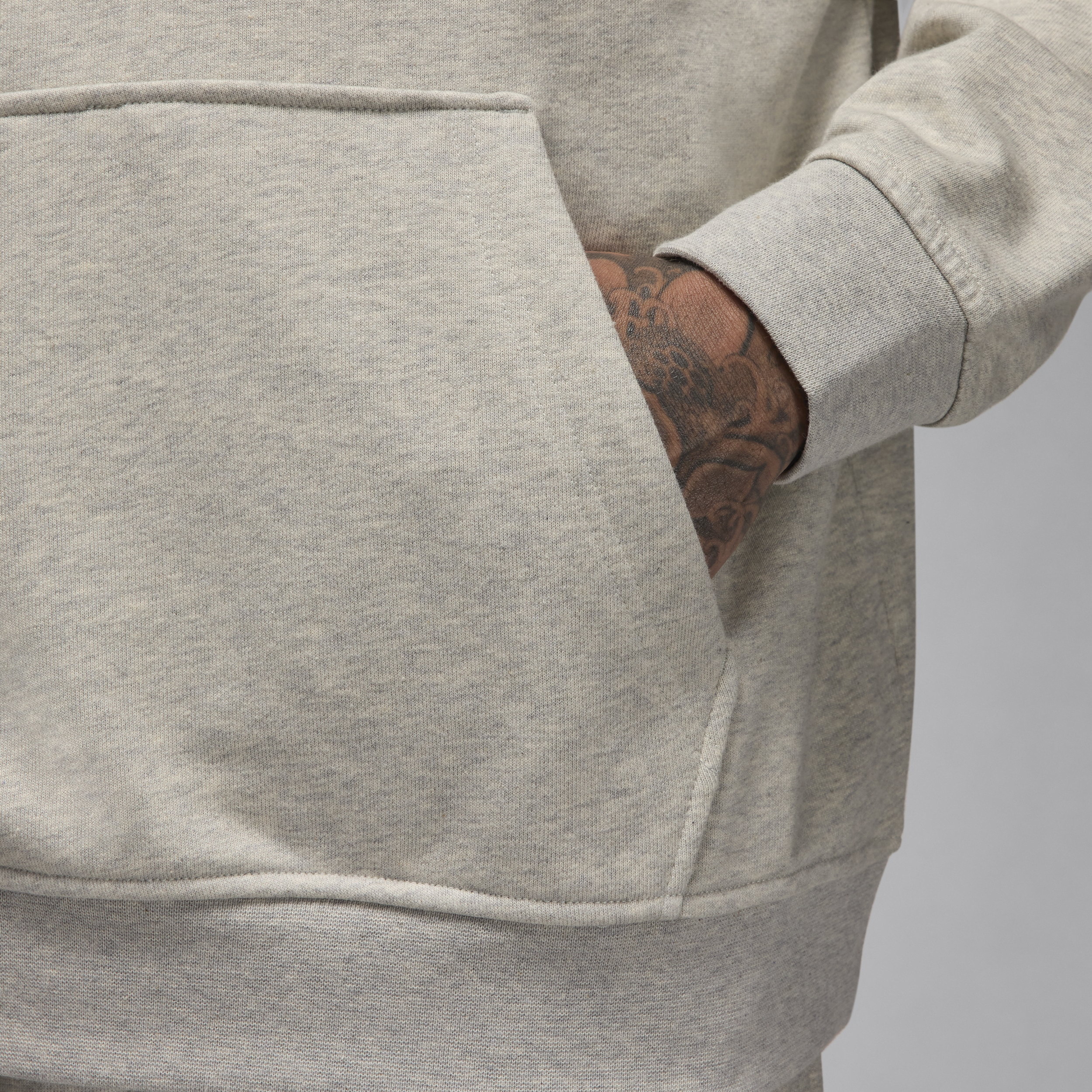 Sweat à capuche Dri-FIT Jordan Sport Crossover pour homme - Gris