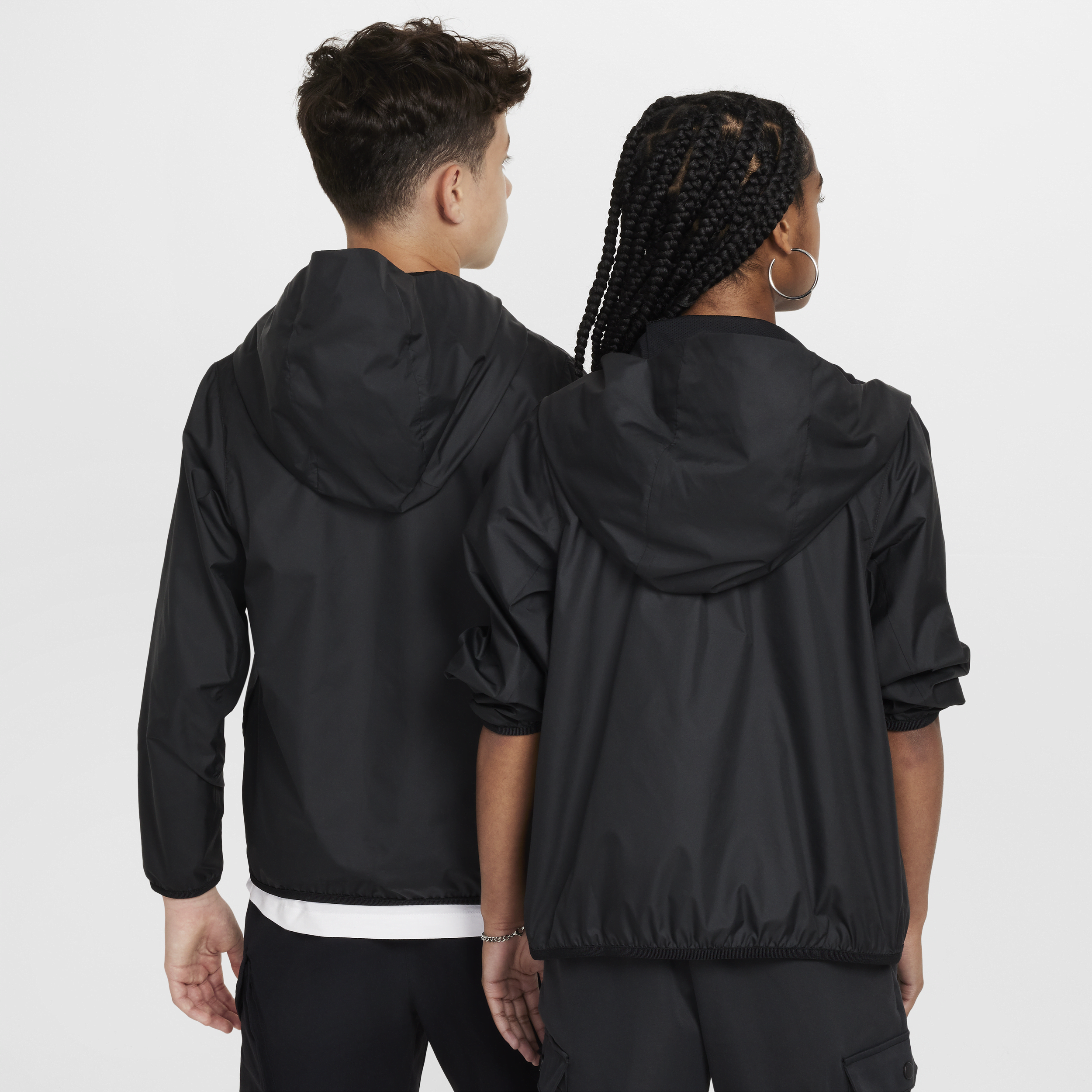 Thumbnail - Nike Sportswear City Utility Jacke (ältere Kinder) - Schwarz