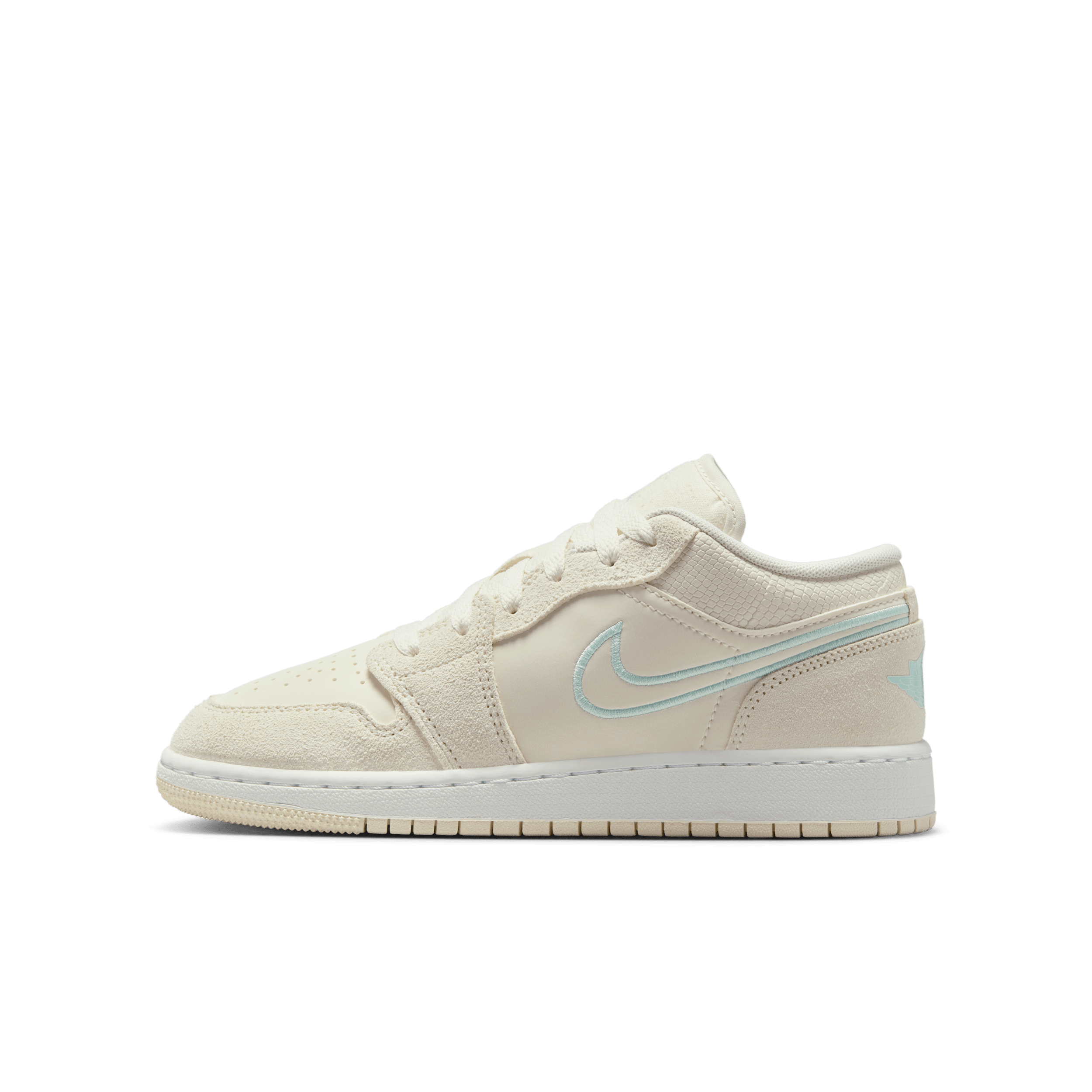 Nike Air Jordan 1 Low SE Older Kids Shoes - White