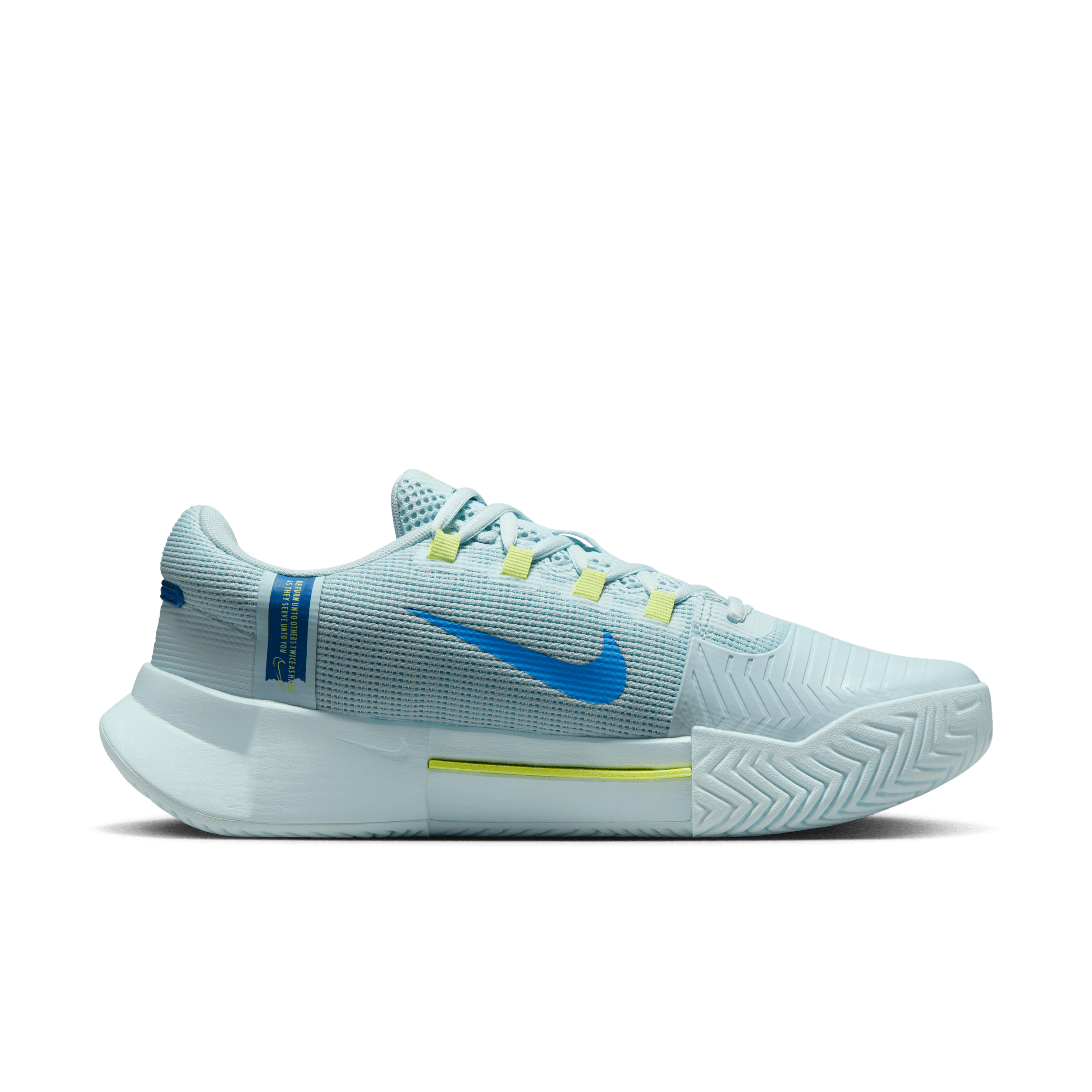 Chaussure de tennis pour surface dure Nike Zoom GP Challenge 1 pour femme - Bleu