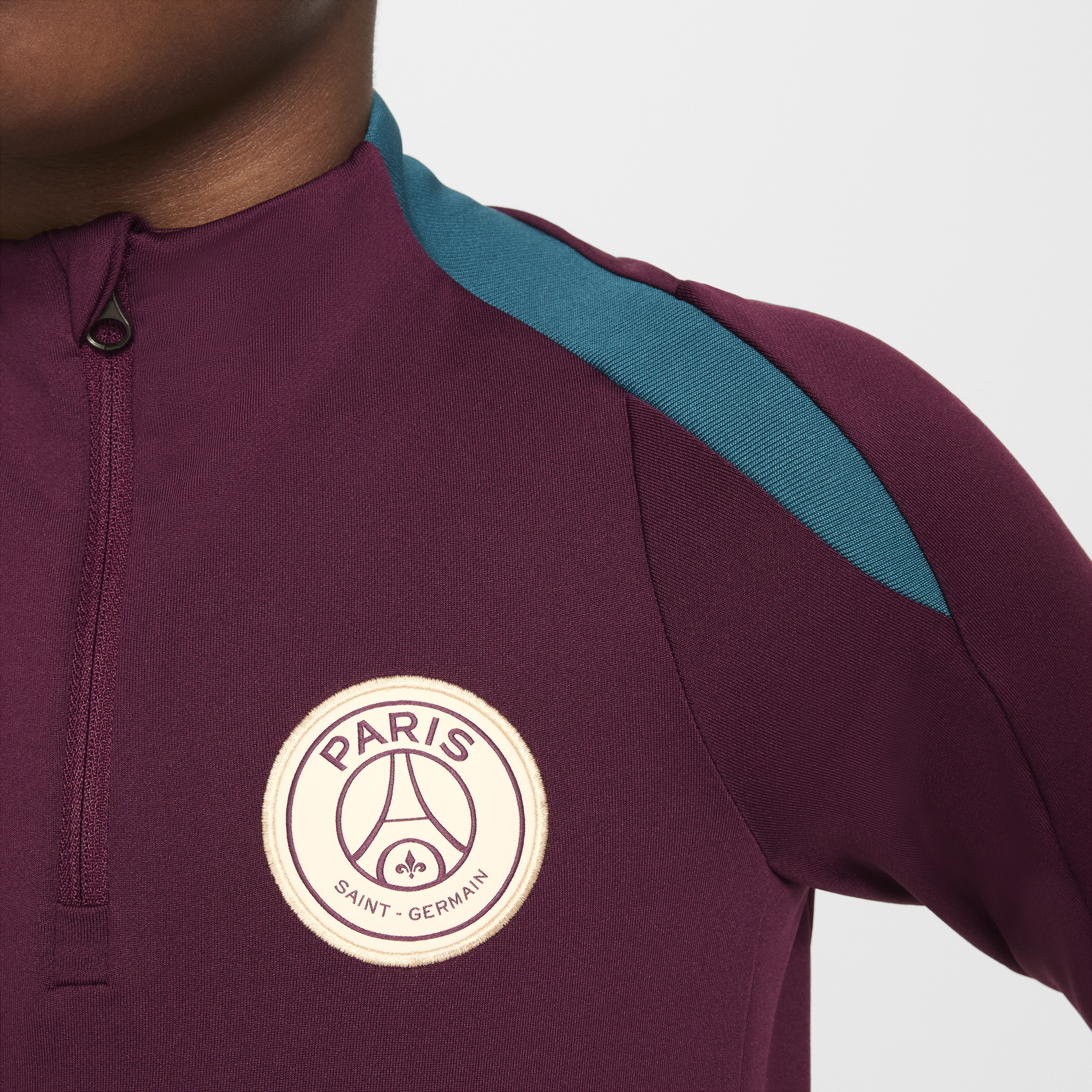 Haut d'entraînement de football Nike Dri-FIT Paris Saint-Germain Strike pour ado - Rouge