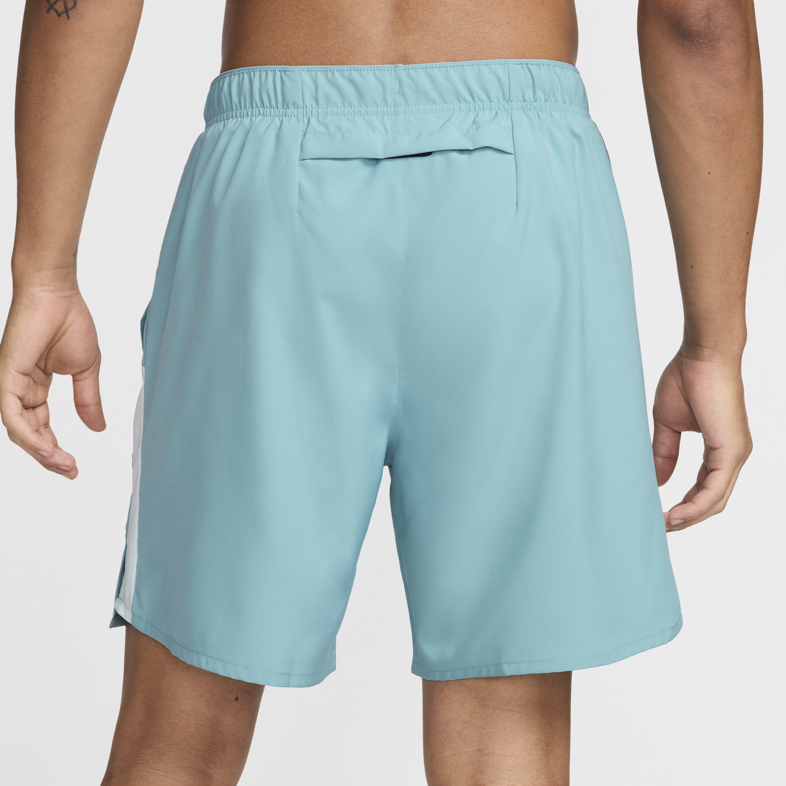 Short de running avec sous-short intégré 18 cm Dri-FIT Nike Challenger pour homme - Bleu