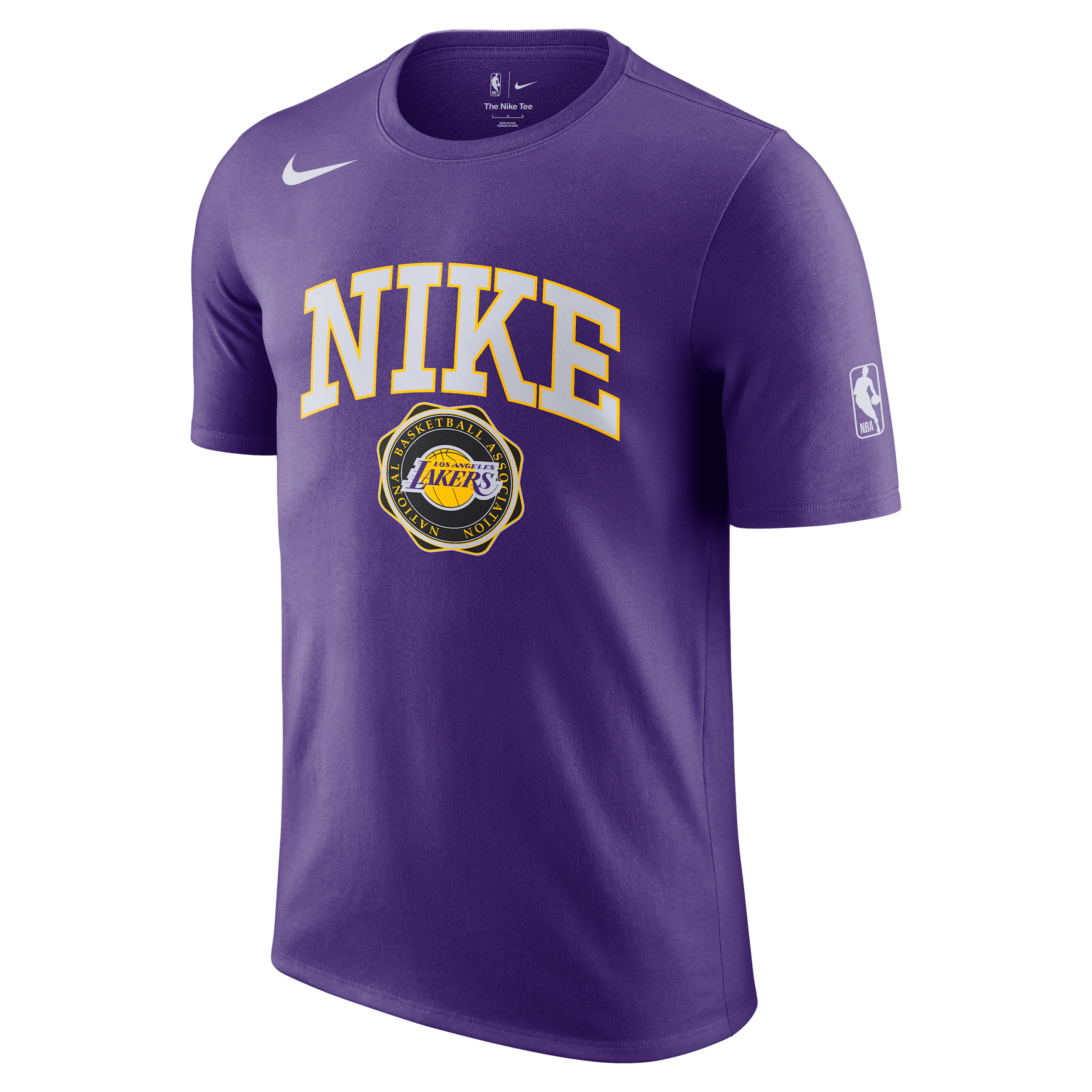 T-shirt Nike NBA Los Angeles Lakers Essential pour homme - Pourpre