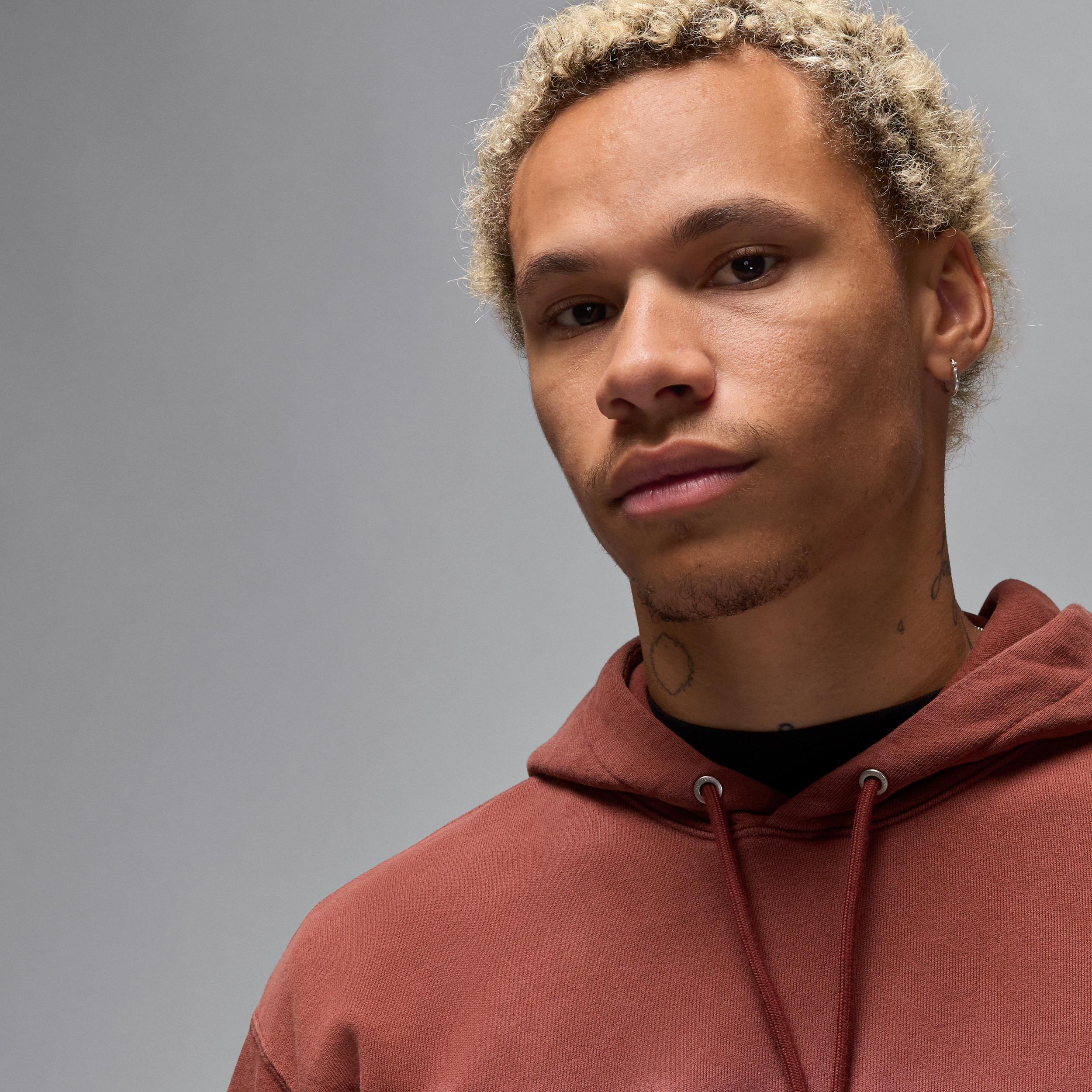 Sweat à capuche Jordan Flight Fleece pour homme - Marron