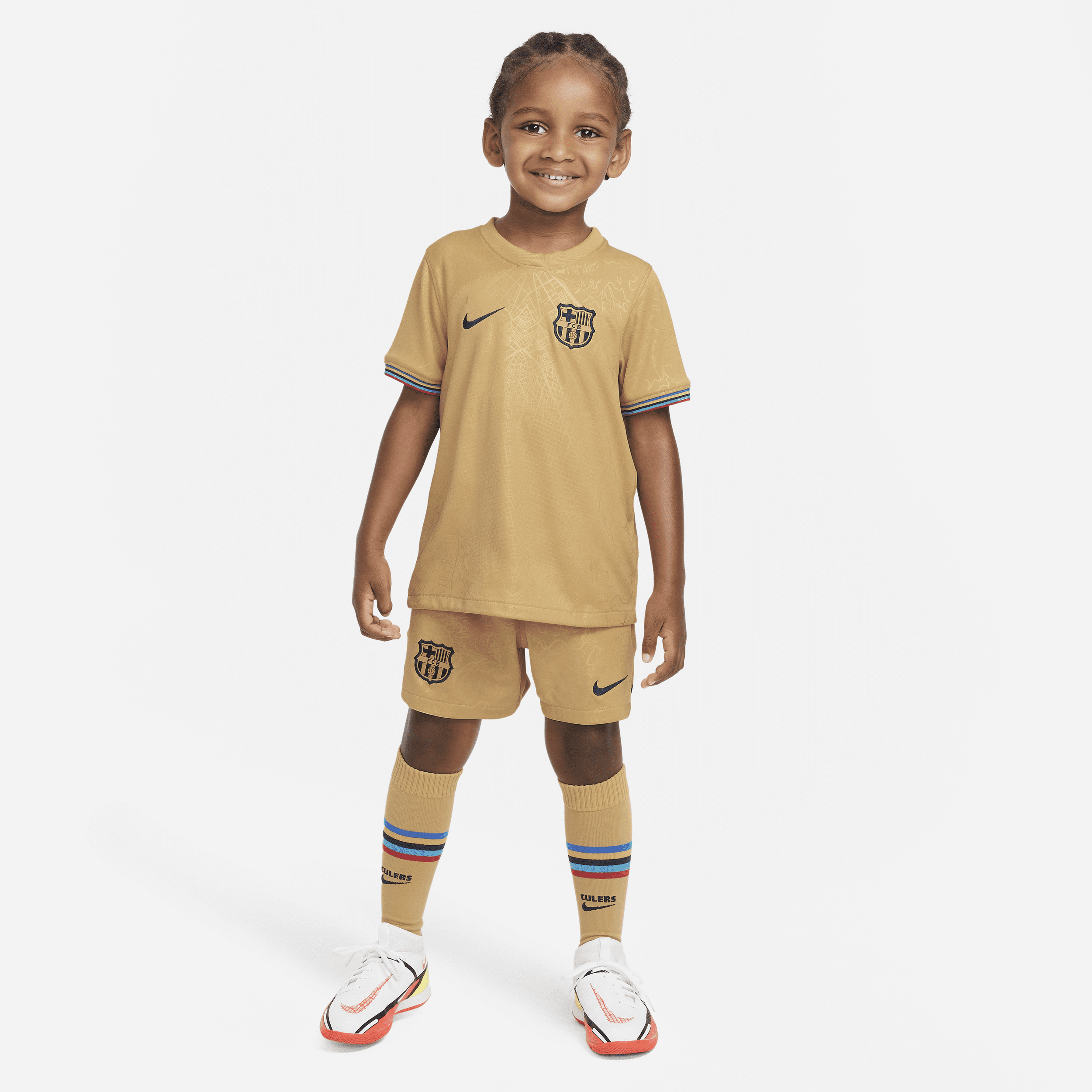 FC Barcelona Away Kit 22/23 Little Kids – Barça Official Store Spotify ...