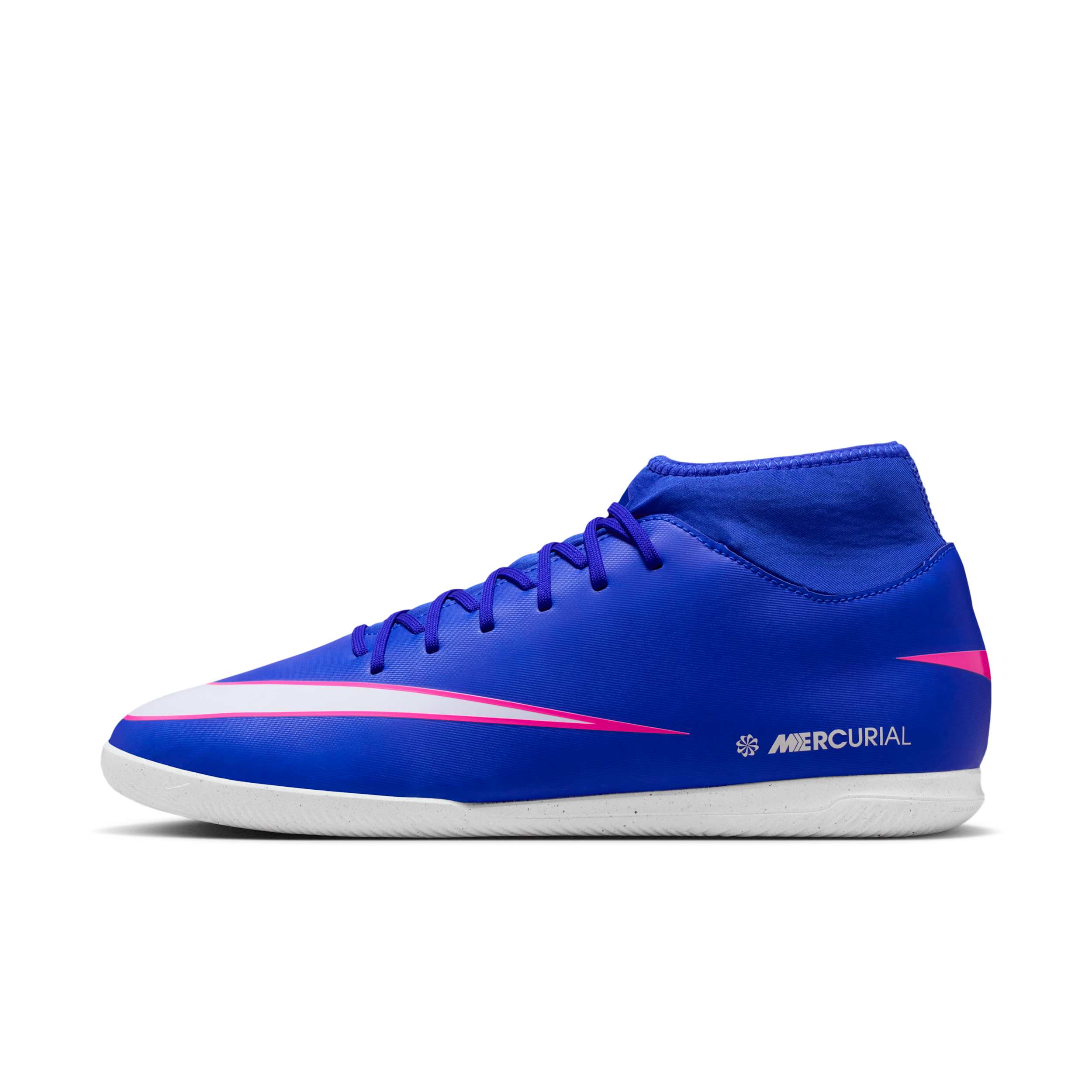 Nike Mercurial Superfly 10 Club High Top Zaalvoetbalschoenen - Blauw