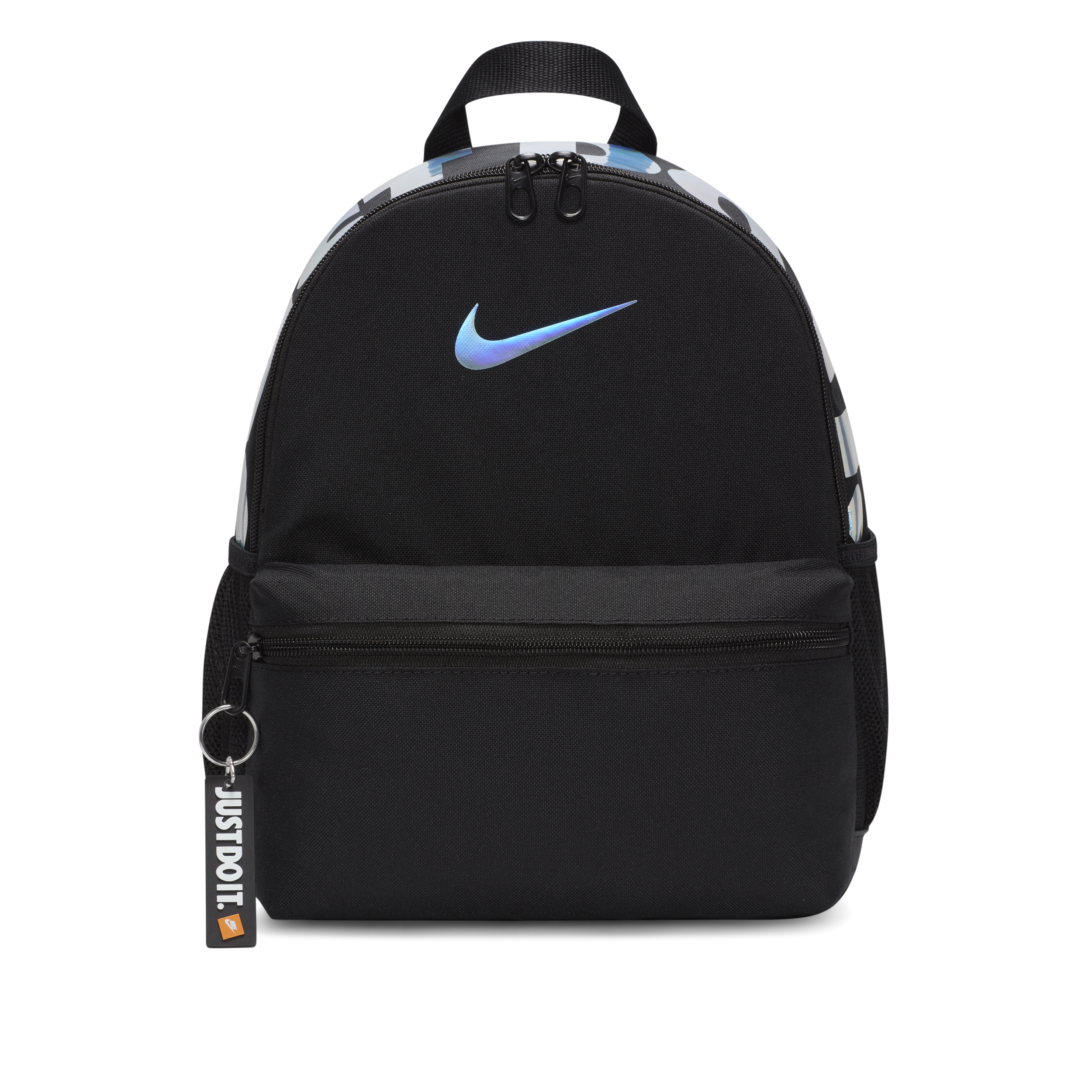 Thumbnail - Nike Brasilia JDI Minirucksack für Kinder (11 l) - Schwarz