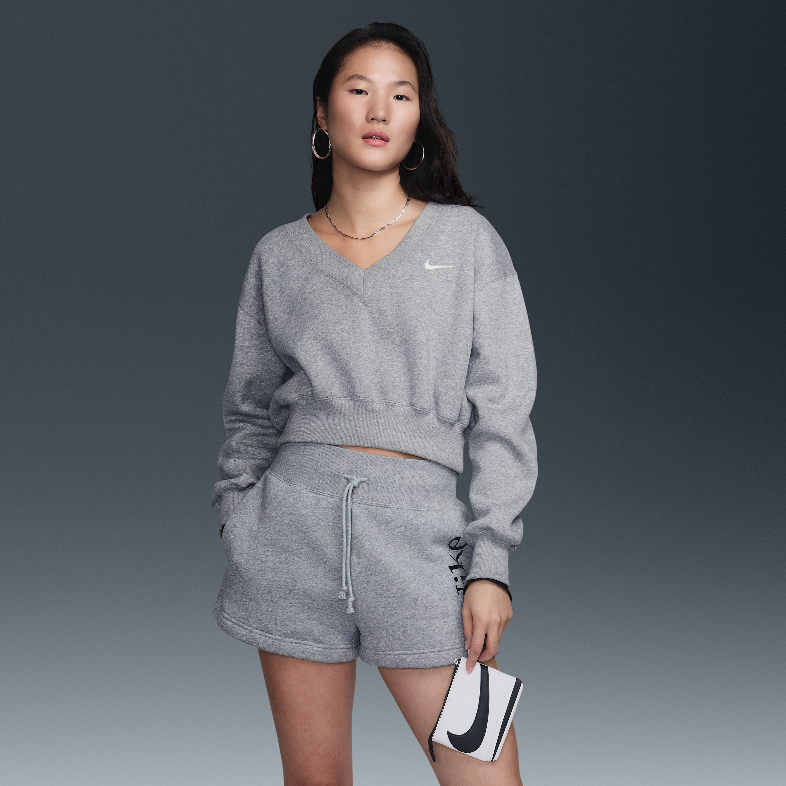 Pochette Nike Icon Cortez - Blanc