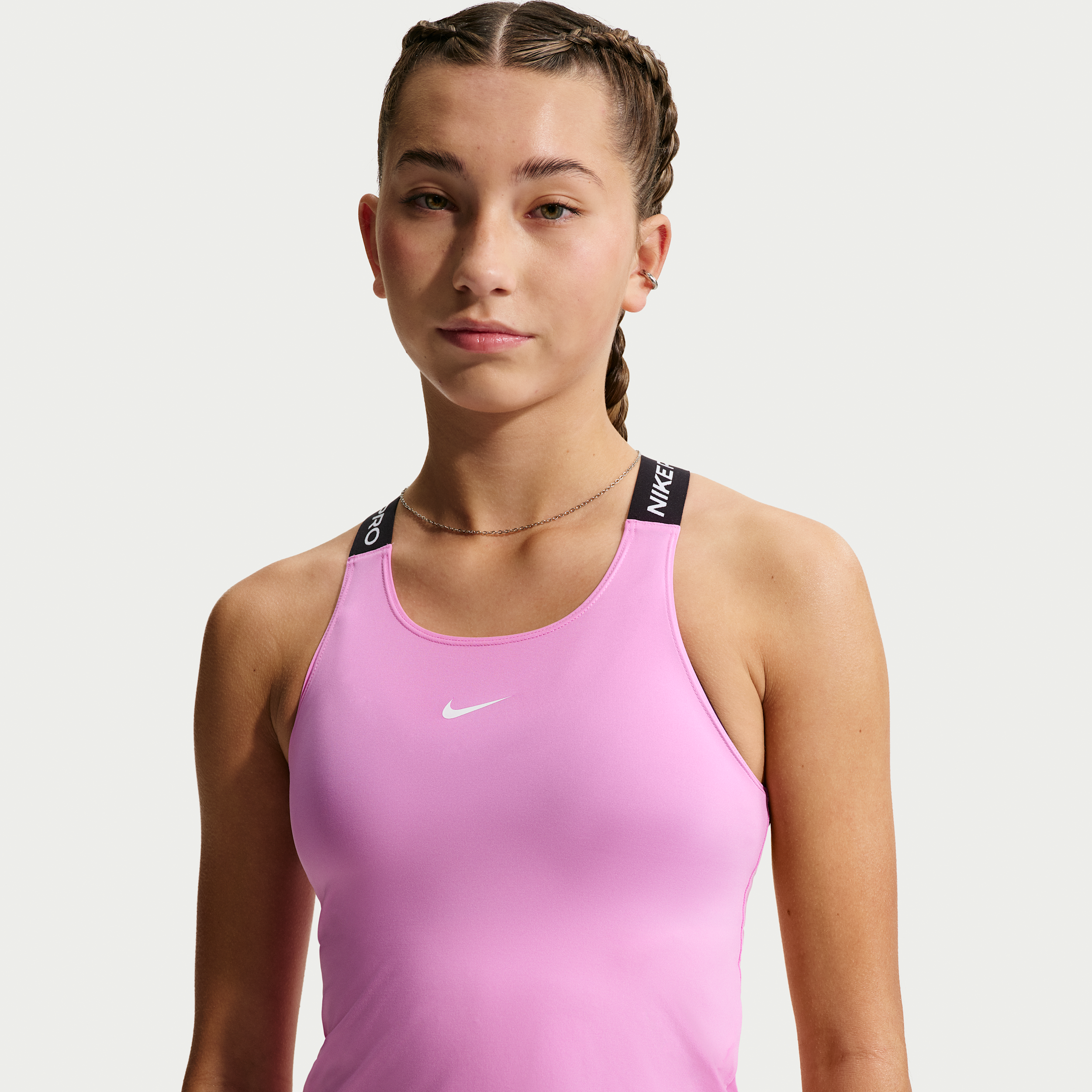 Canotta Dri-FIT Nike Pro – Ragazza - Viola