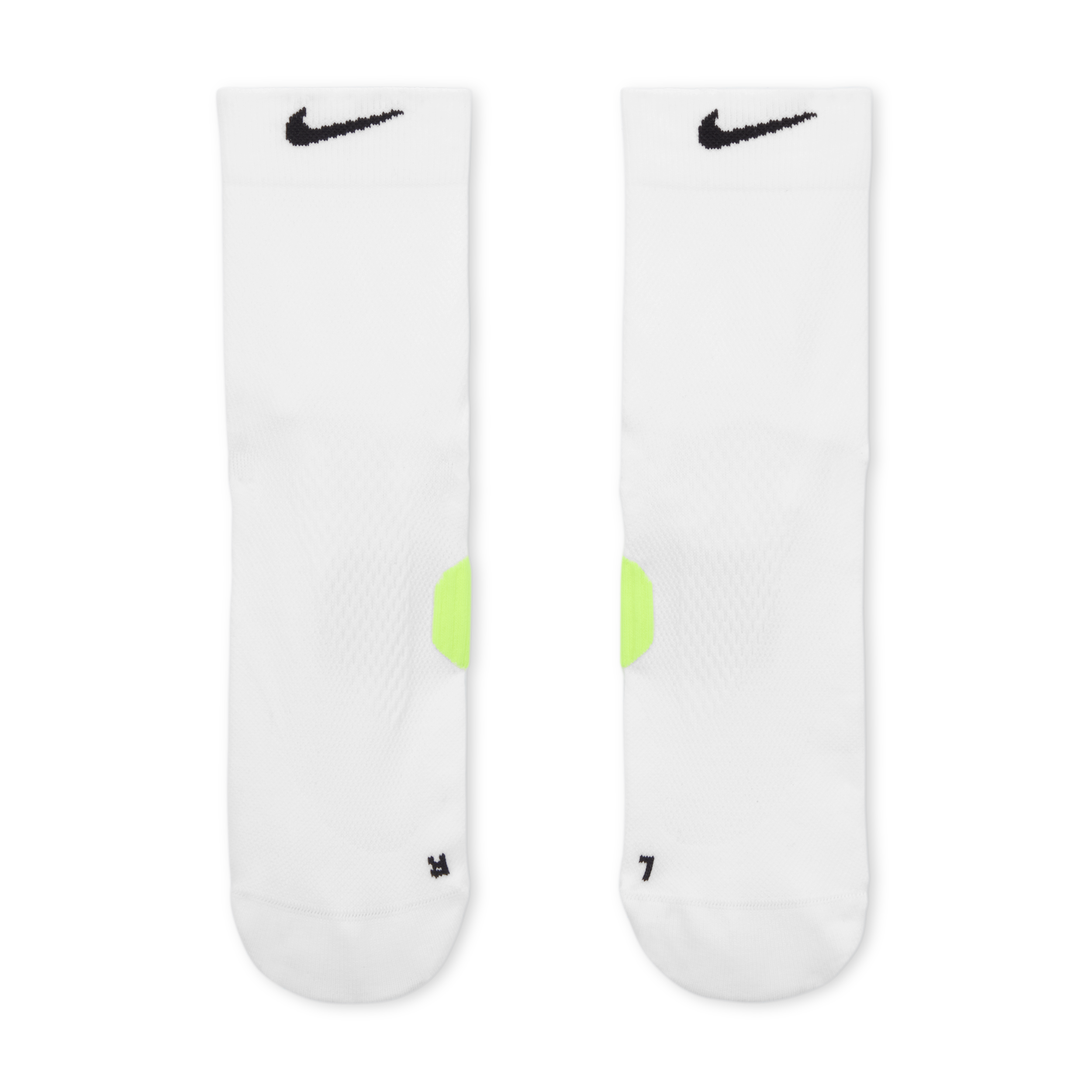 Thumbnail - Nike Running mittelschwere Micro Crew-Socken (1 Paar) - Weiß