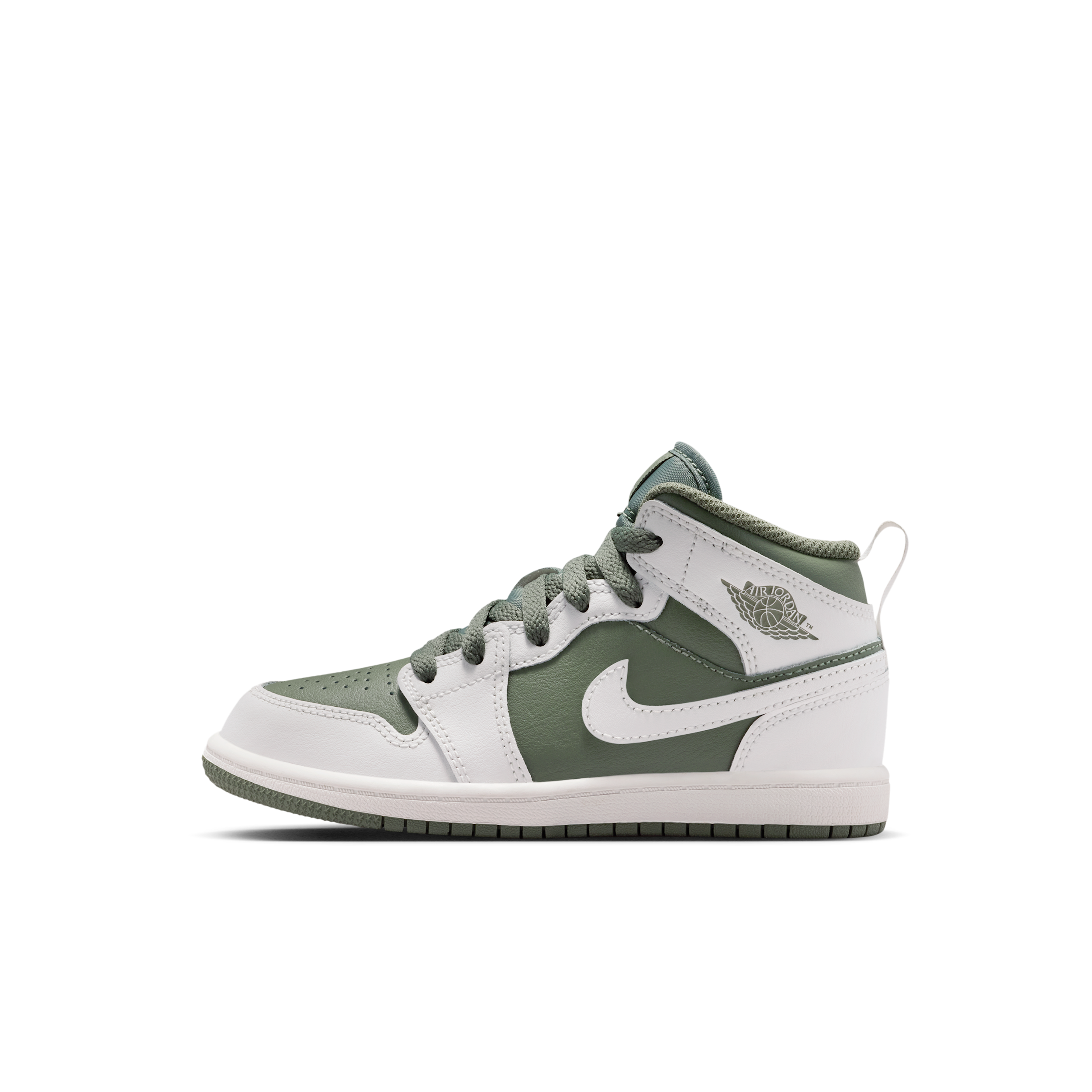 Scarpa Jordan 1 Mid – Bambini - Bianco