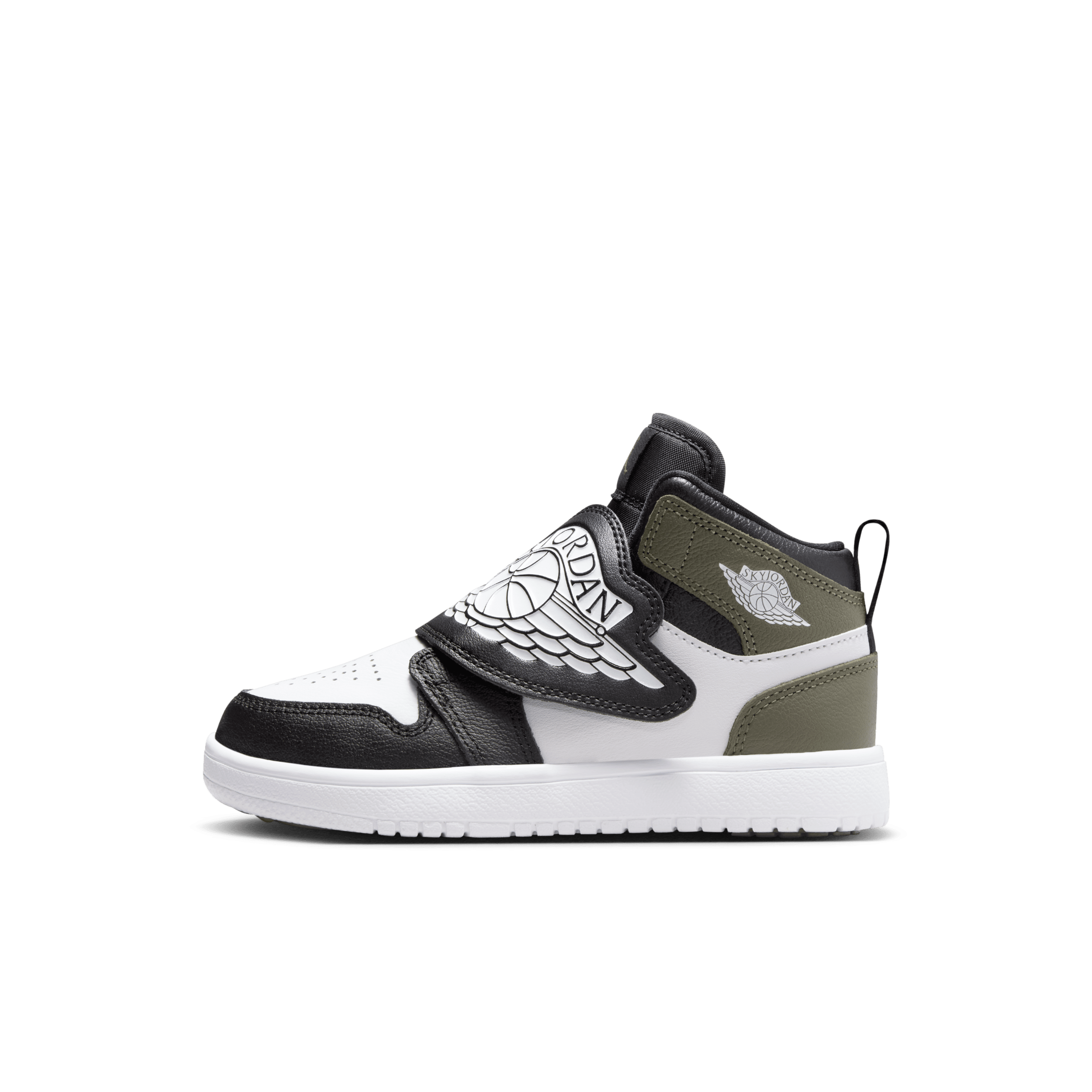 Chaussure Sky Jordan 1 pour Jeune enfant - Noir