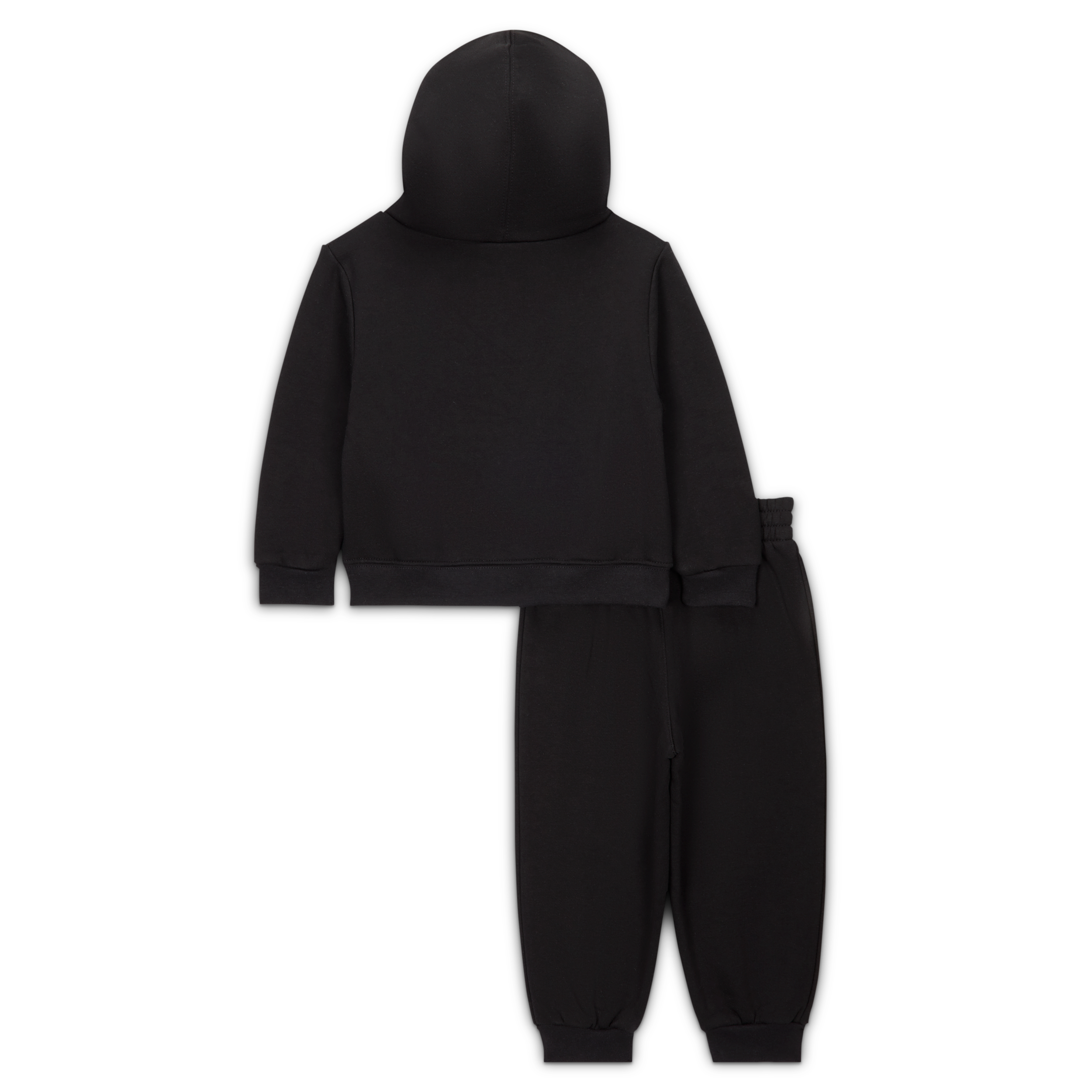 Thumbnail - Jordan Essentials 2-teiliges Fleece Baseline Hoodie-Set (Babys, 12–24 M) - Schwarz