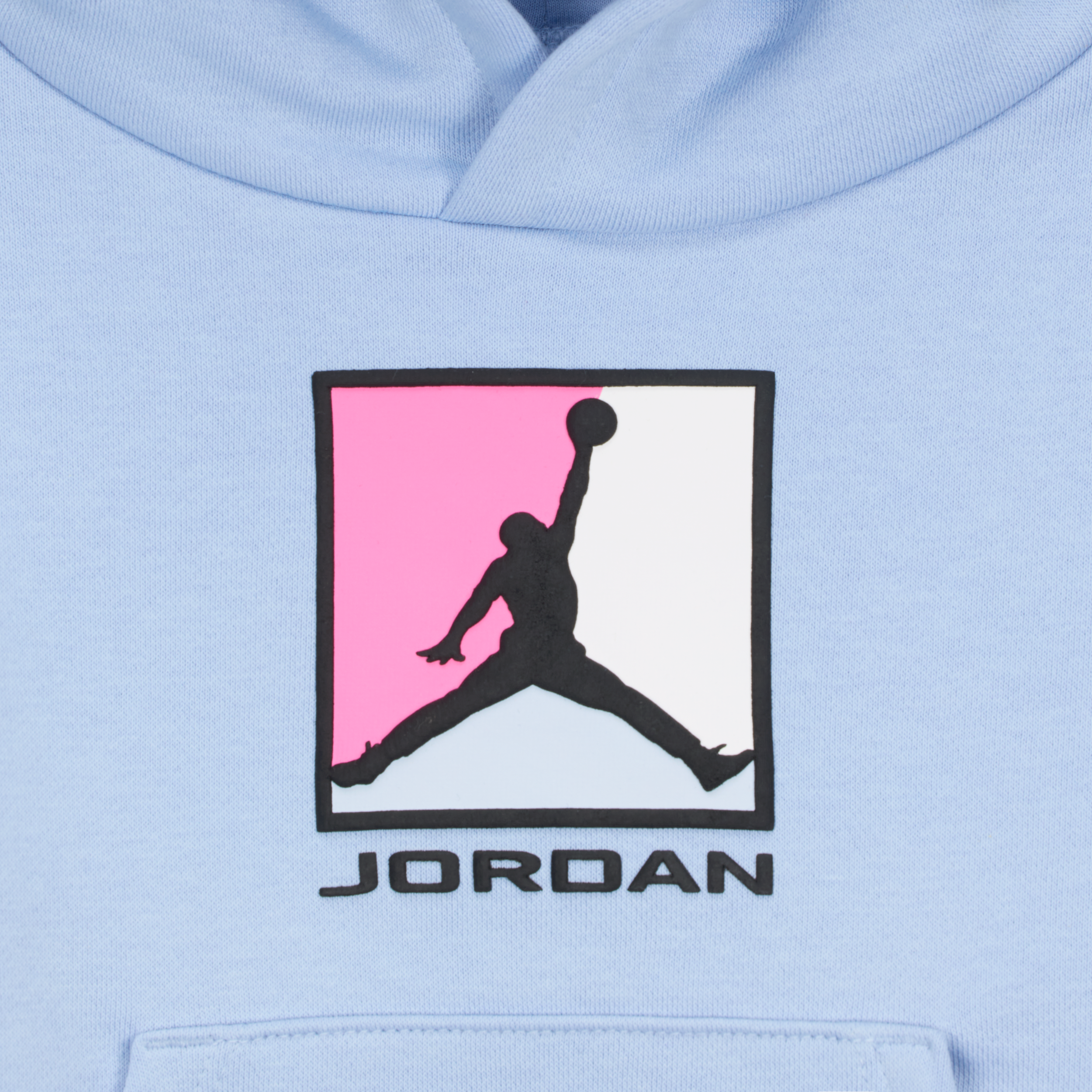 Thumbnail - Jordan Essentials 2-teiliges Fleece Baseline Hoodie-Set (Babys, 12–24 M) - Blau