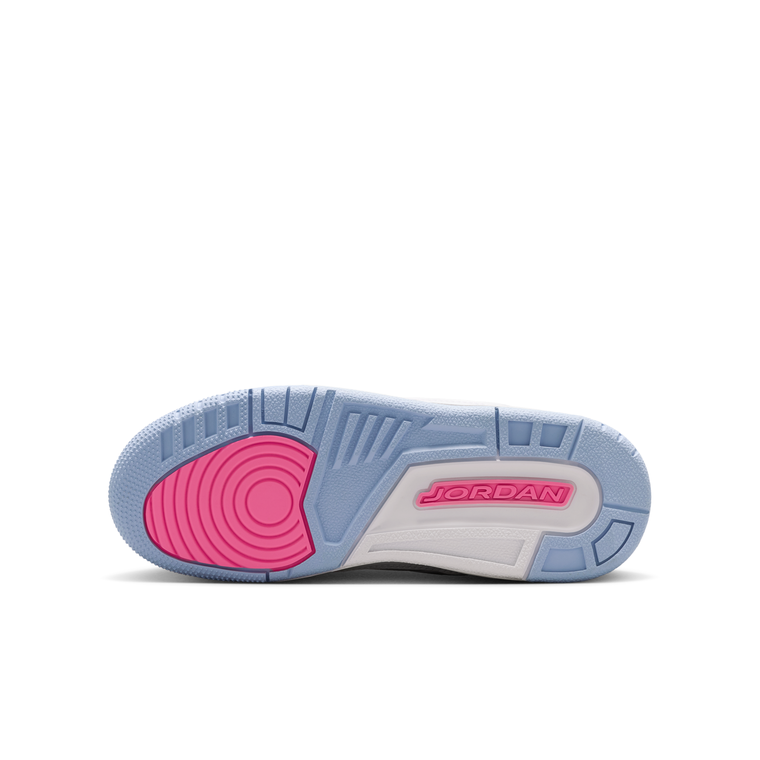 Thumbnail - Air Jordan 3 Retro Schuh (ältere Kinder) - Weiß