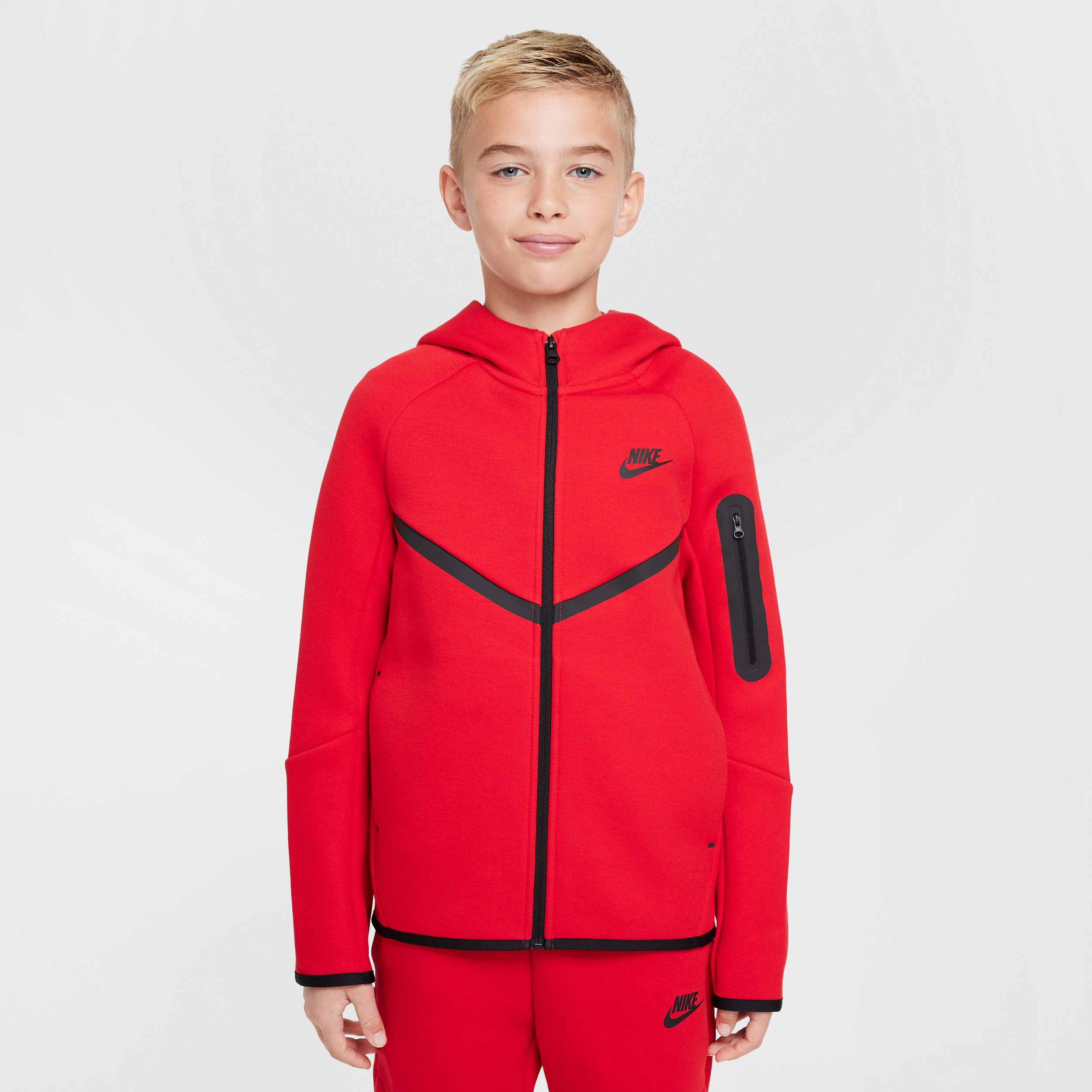 sweat-a-capuche-et-zip-nike-sportswear-tech-fleece-pour-ado-rouge-nike-store-39881150450