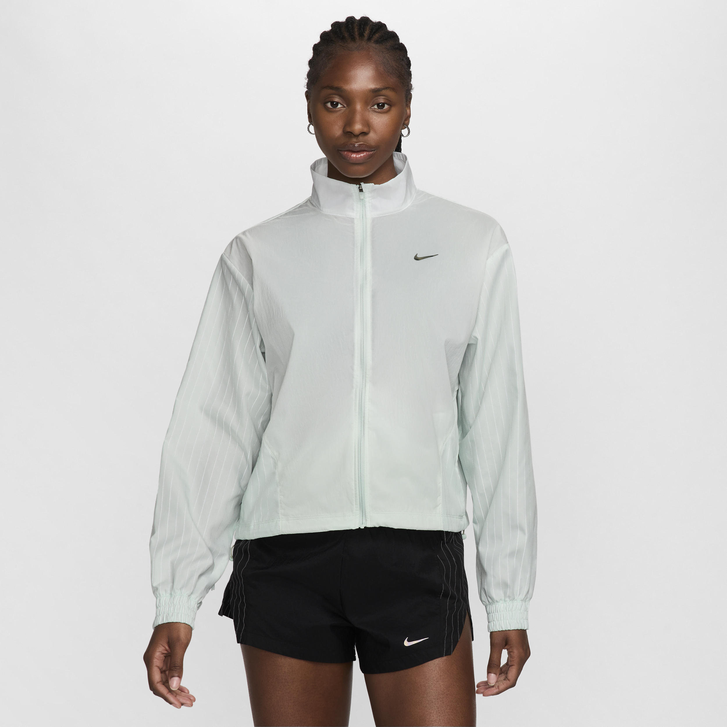 Nike Running Division hardloopjack voor dames Groen