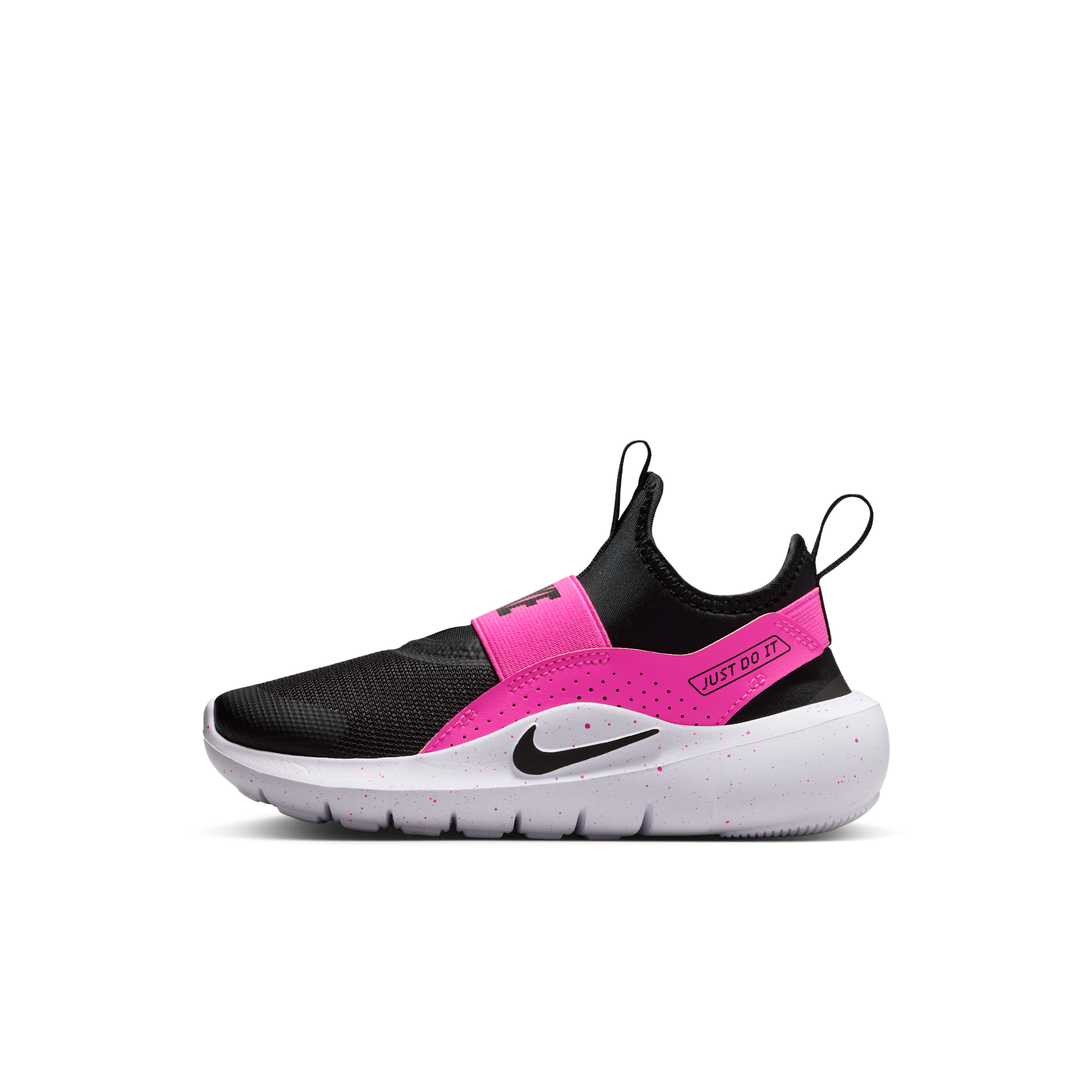 Nike Flex Runner 4 PS 'Black Laser Fuchsia' | Kid's Size 12.5 - IF2894-604