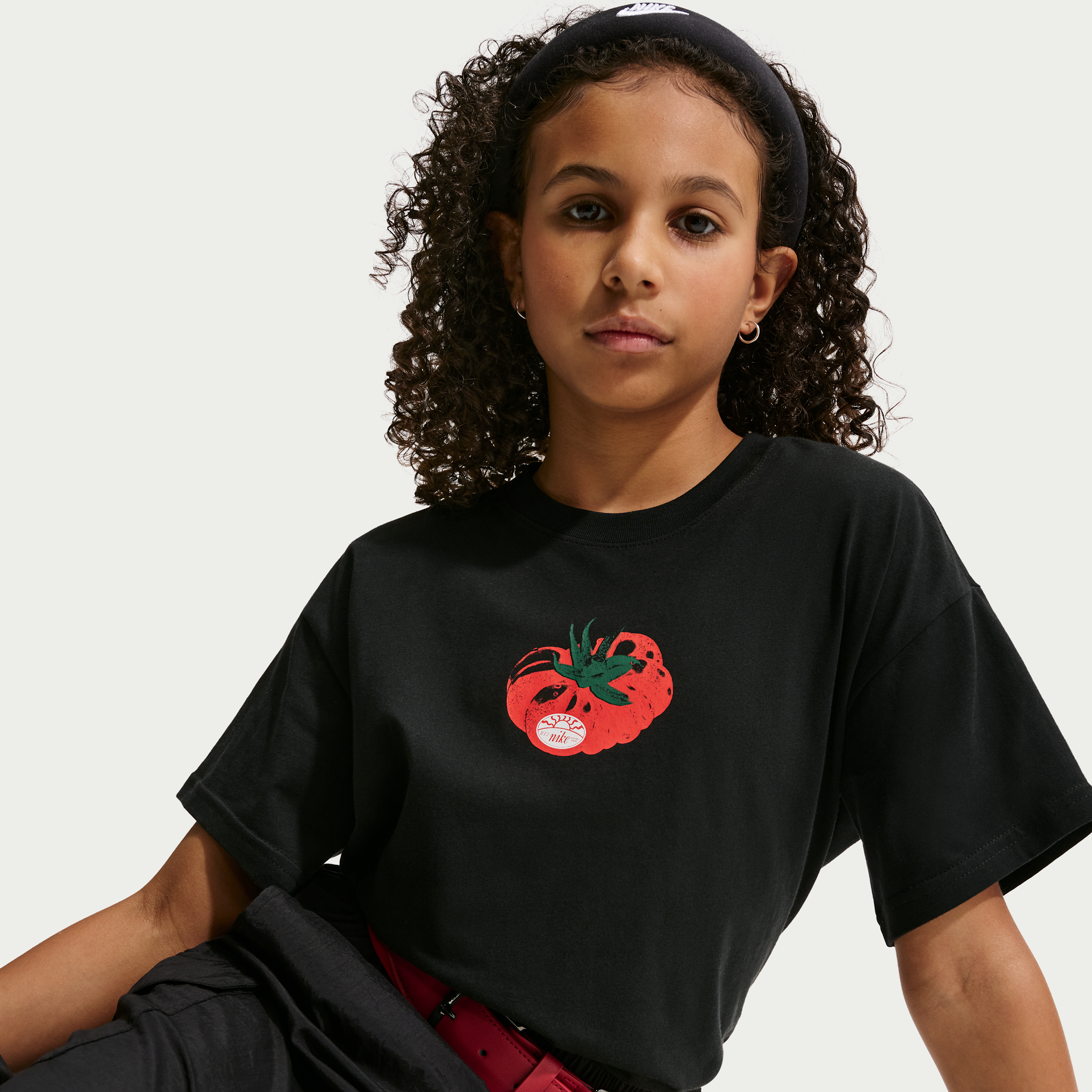 Thumbnail - Nike Boxy­T-Shirt für ältere Kinder - Schwarz