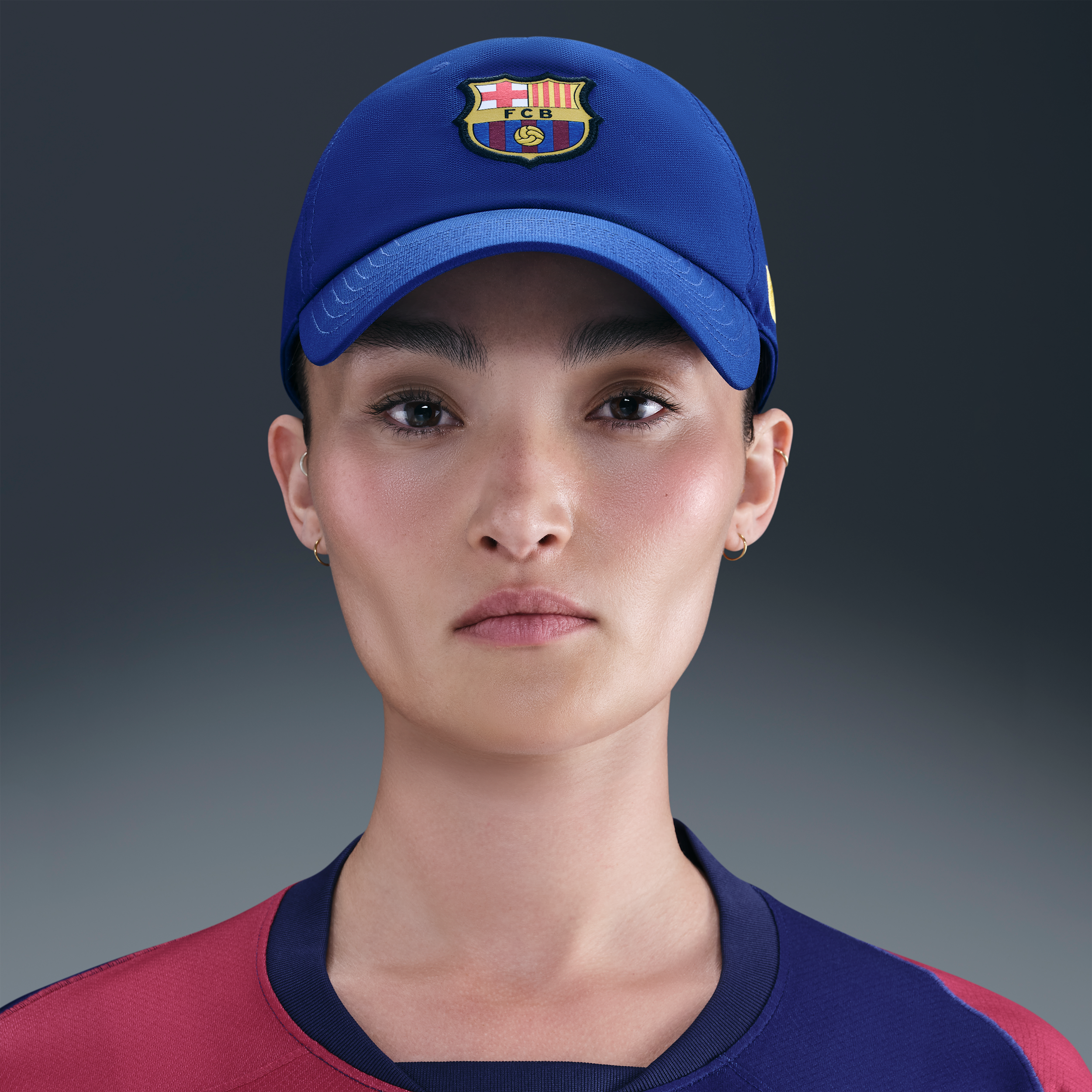 Nike Barcelona 2025/2026  Club pet US CB L - Blauw